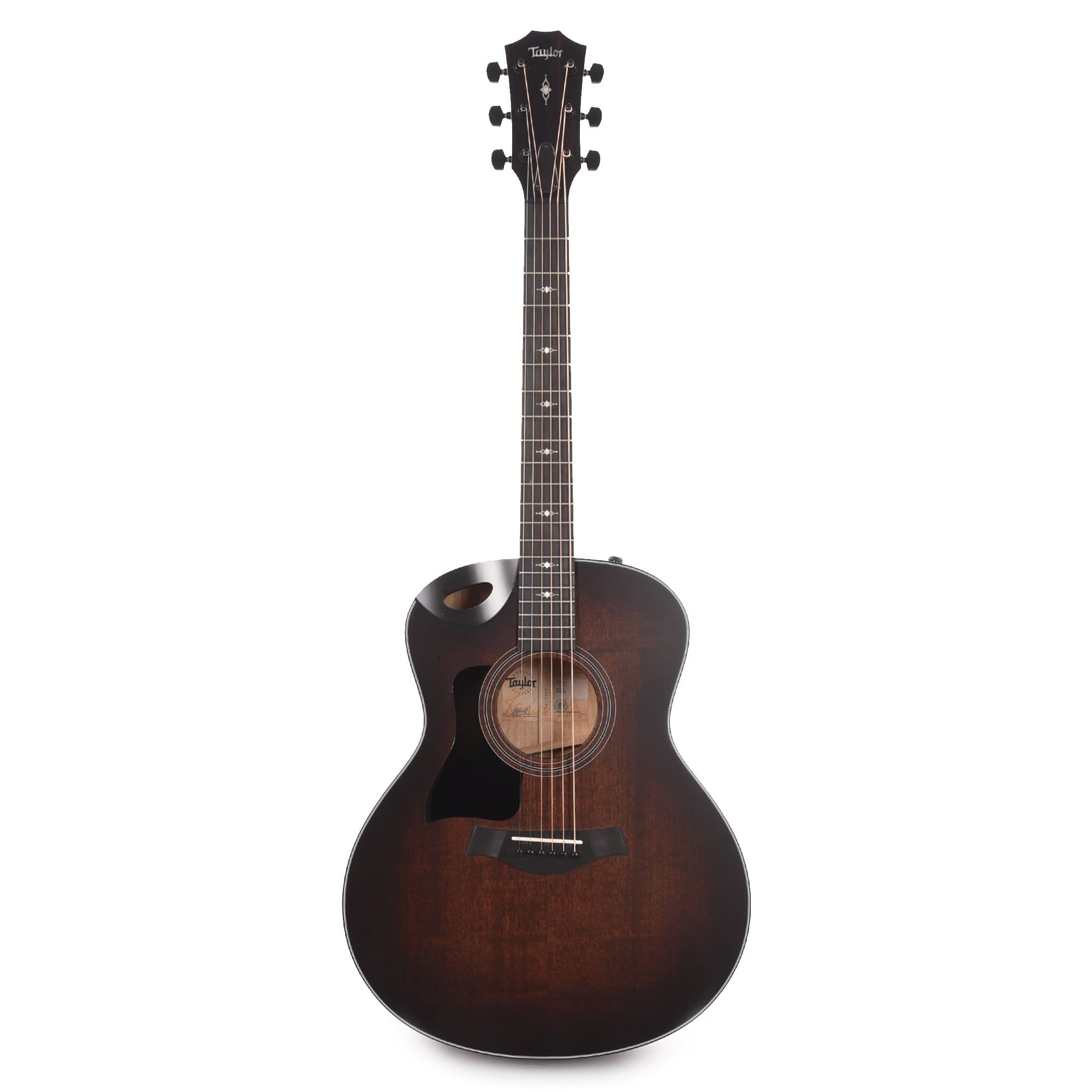 Taylor 326ce LEFTY Grand Symphony Mahogany/Urban Ash Shaded Edgeburst ES2 Acoustic Guitars / Jumbo