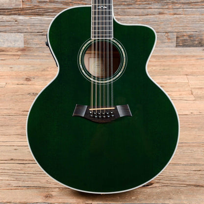 Taylor 655ce Transparent Green 1999 Acoustic Guitars / Jumbo