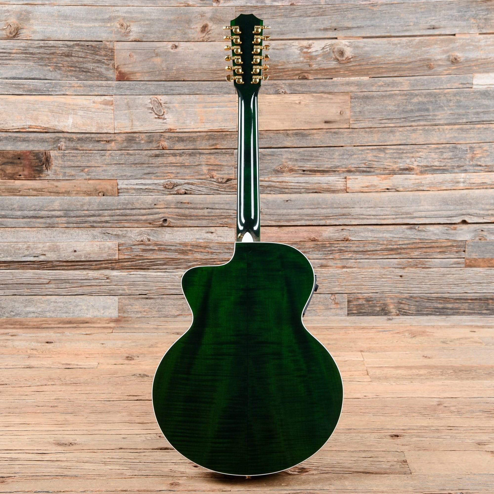 Taylor 655ce Transparent Green 1999 Acoustic Guitars / Jumbo