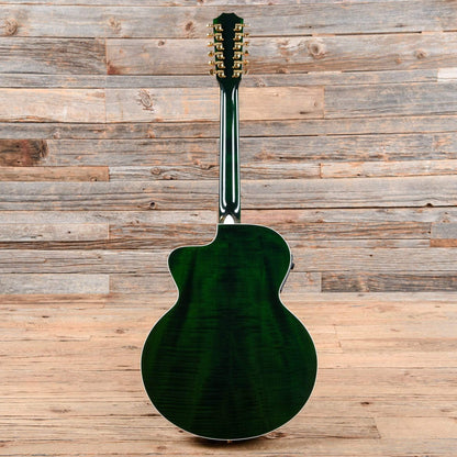 Taylor 655ce Transparent Green 1999 Acoustic Guitars / Jumbo
