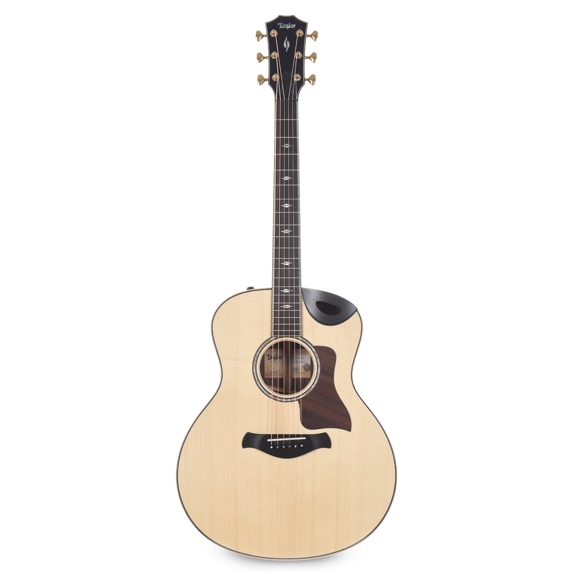 Taylor Builder's Edition 816ce Grand Symphony Lutz Spruce/Rosewood Natural ES2 Acoustic Guitars / Jumbo
