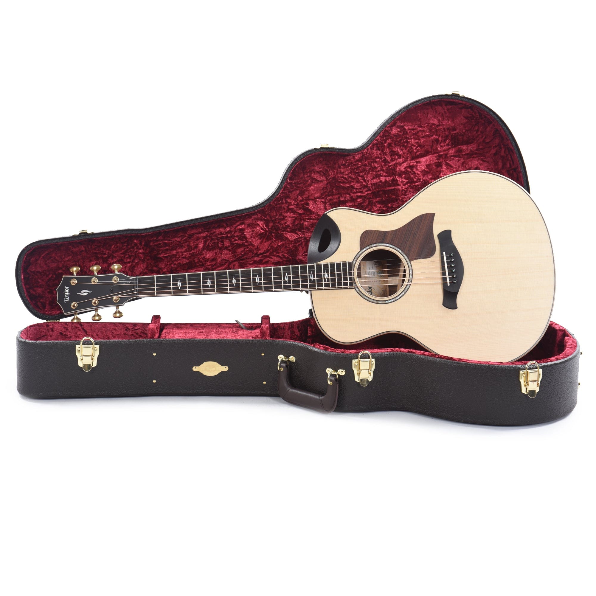 Taylor Builder's Edition 816ce Grand Symphony Lutz Spruce/Rosewood Natural ES2 Acoustic Guitars / Jumbo