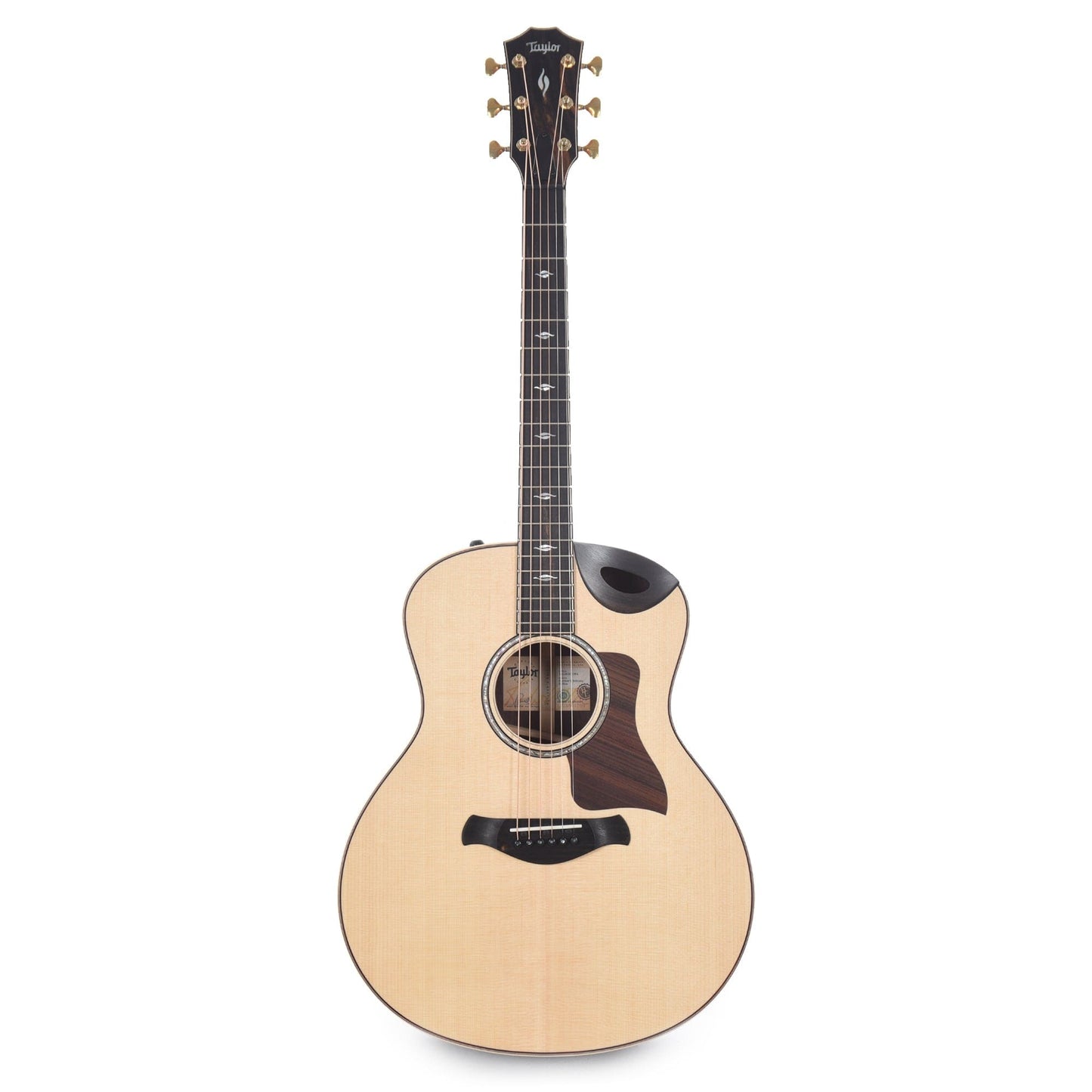 Taylor Builder's Edition 816ce Grand Symphony Lutz Spruce/Rosewood Natural ES2 Acoustic Guitars / Jumbo