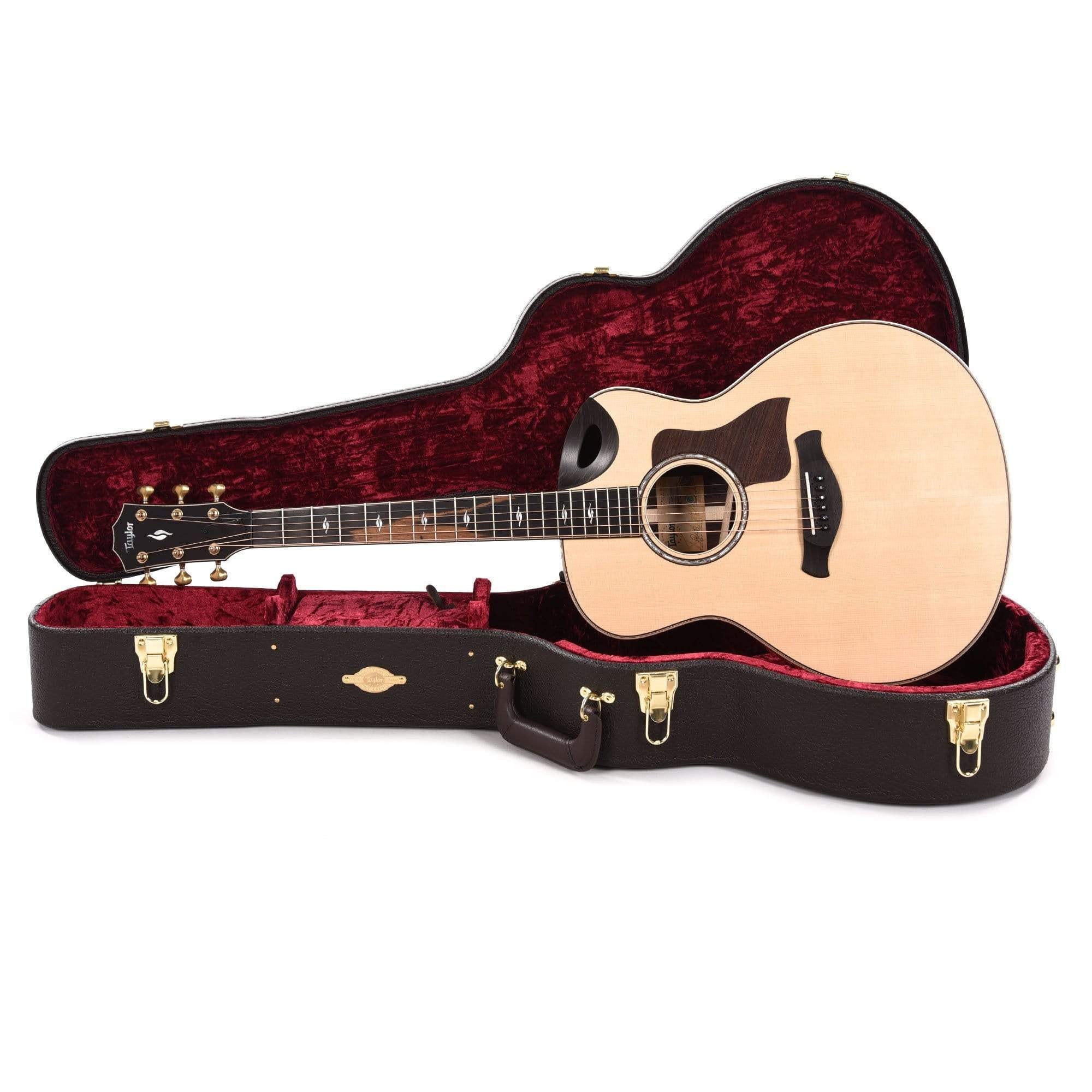 Taylor Builder's Edition 816ce Grand Symphony Lutz Spruce/Rosewood Natural ES2 w/Soundport Cutaway Acoustic Guitars / Jumbo