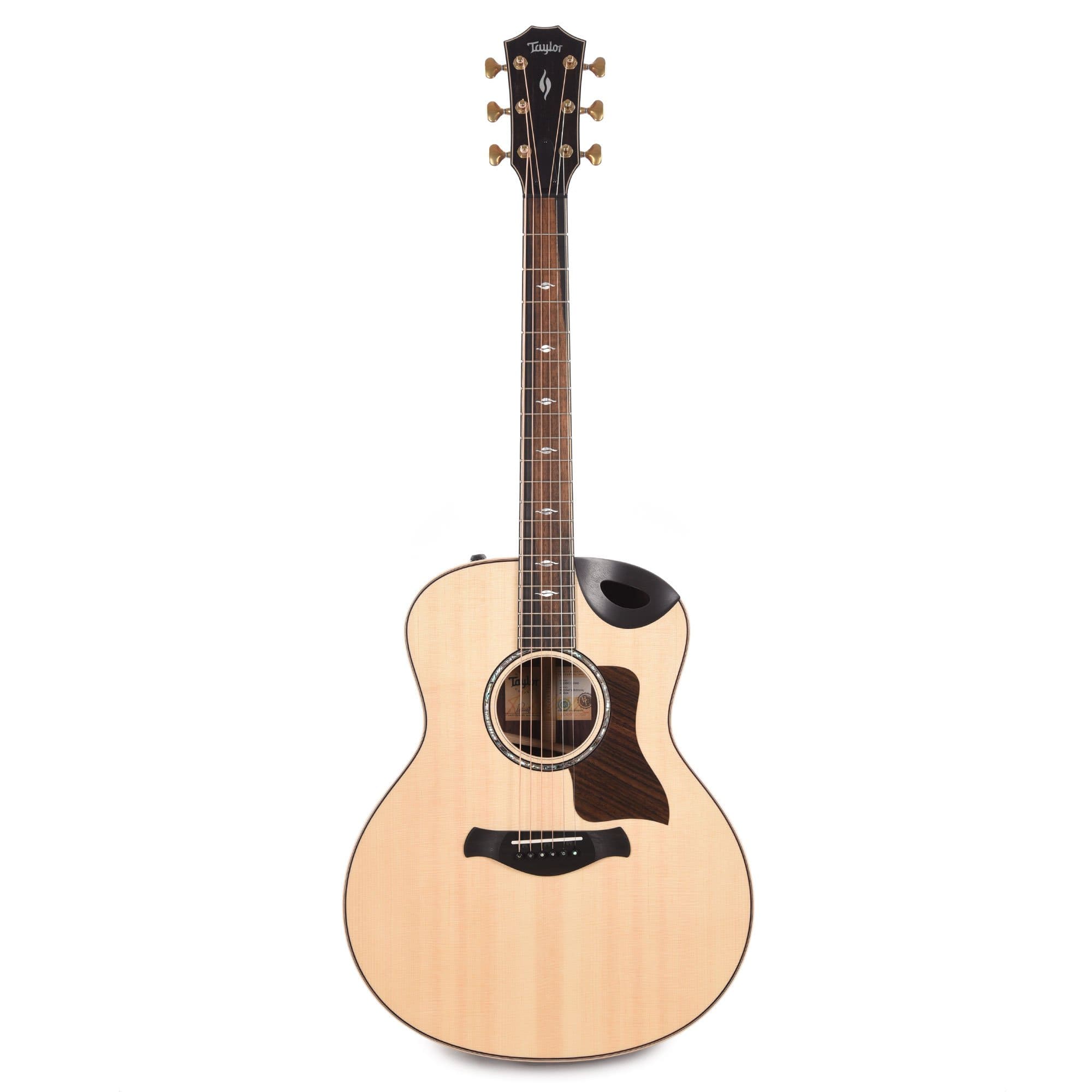 Taylor Builder's Edition 816ce Grand Symphony Lutz Spruce/Rosewood Natural ES2 w/Soundport Cutaway Acoustic Guitars / Jumbo