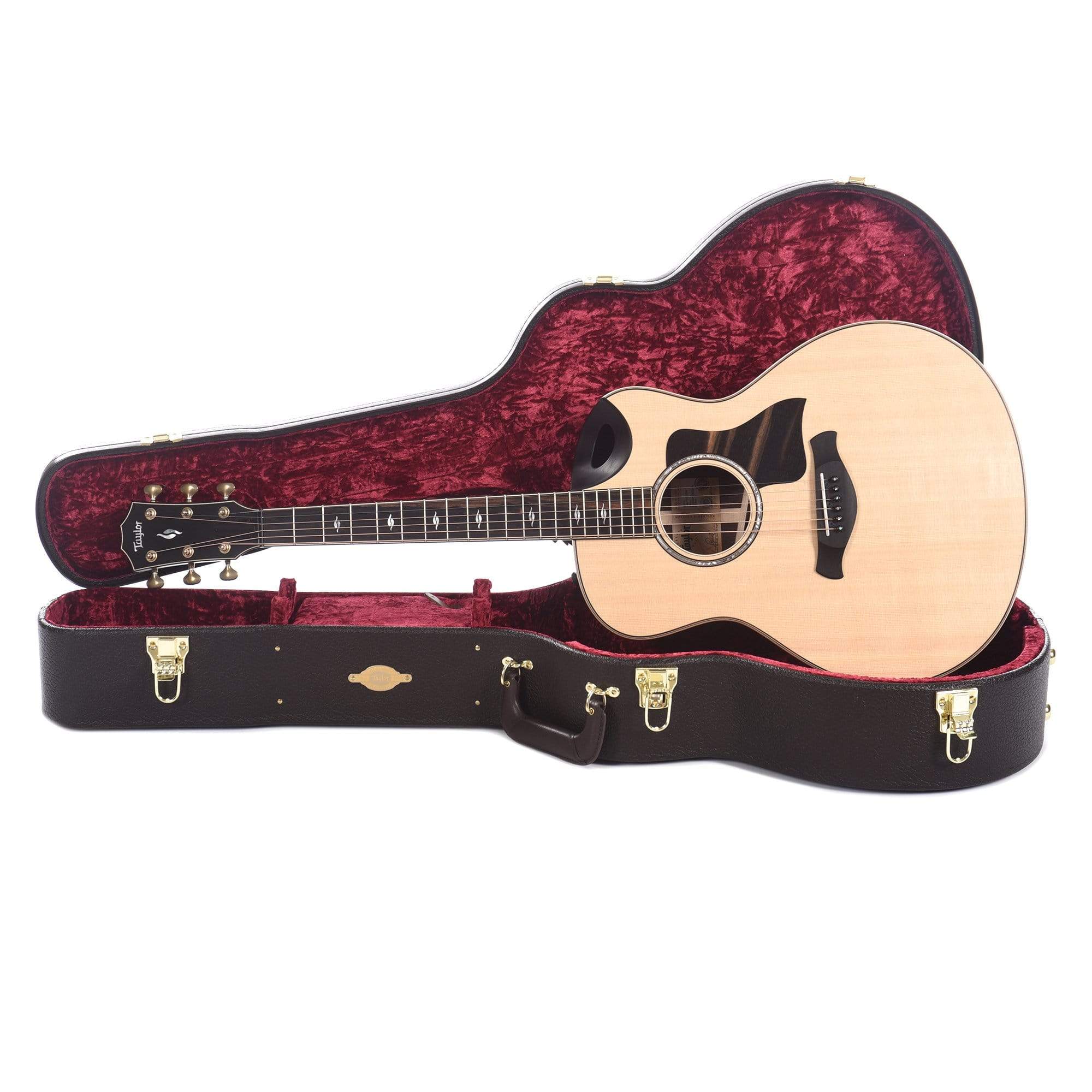 Taylor Builder's Edition 816ce Grand Symphony Lutz Spruce/Rosewood Natural ES2 w/Soundport Cutaway Acoustic Guitars / Jumbo