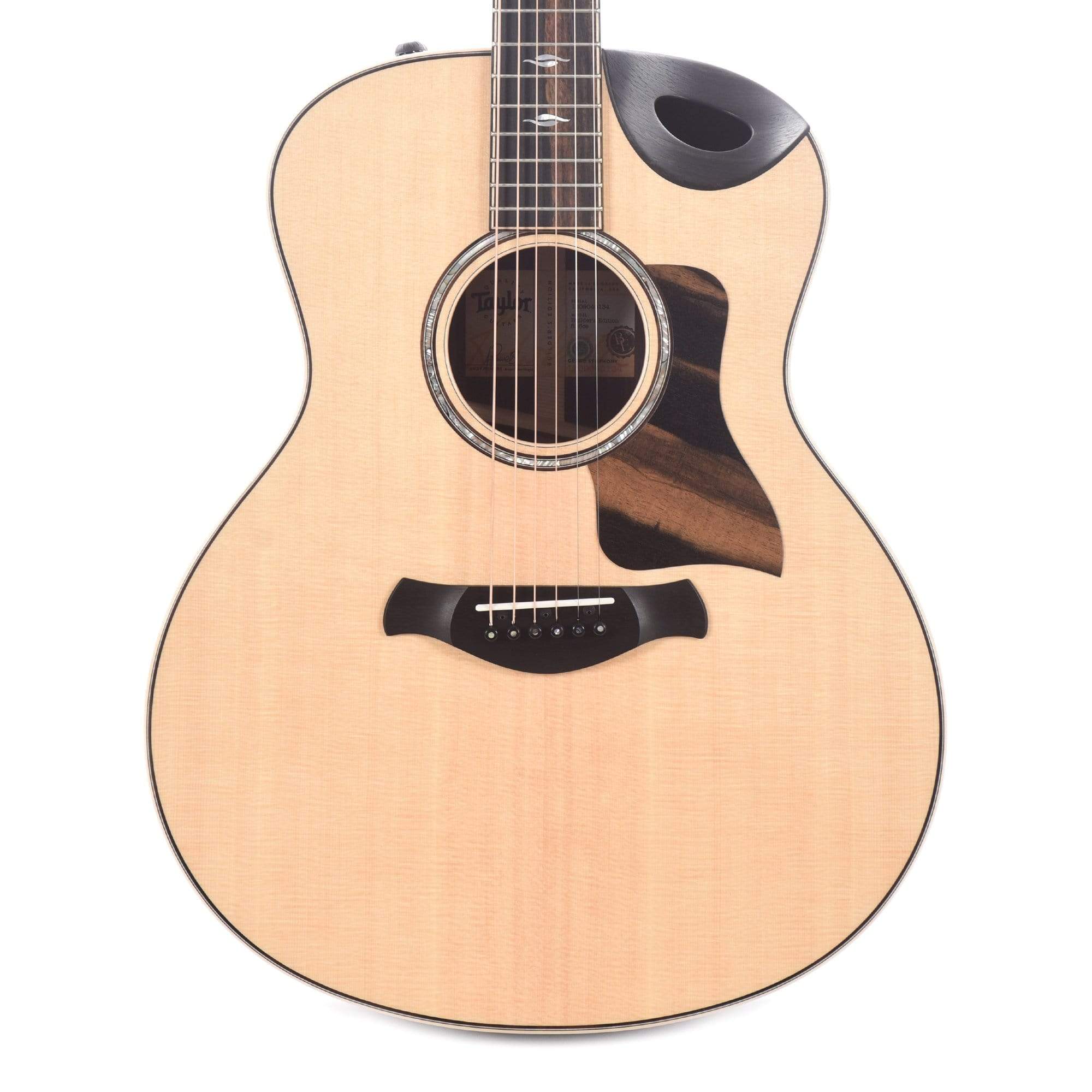 Taylor Builder's Edition 816ce Grand Symphony Lutz Spruce/Rosewood Natural ES2 w/Soundport Cutaway Acoustic Guitars / Jumbo