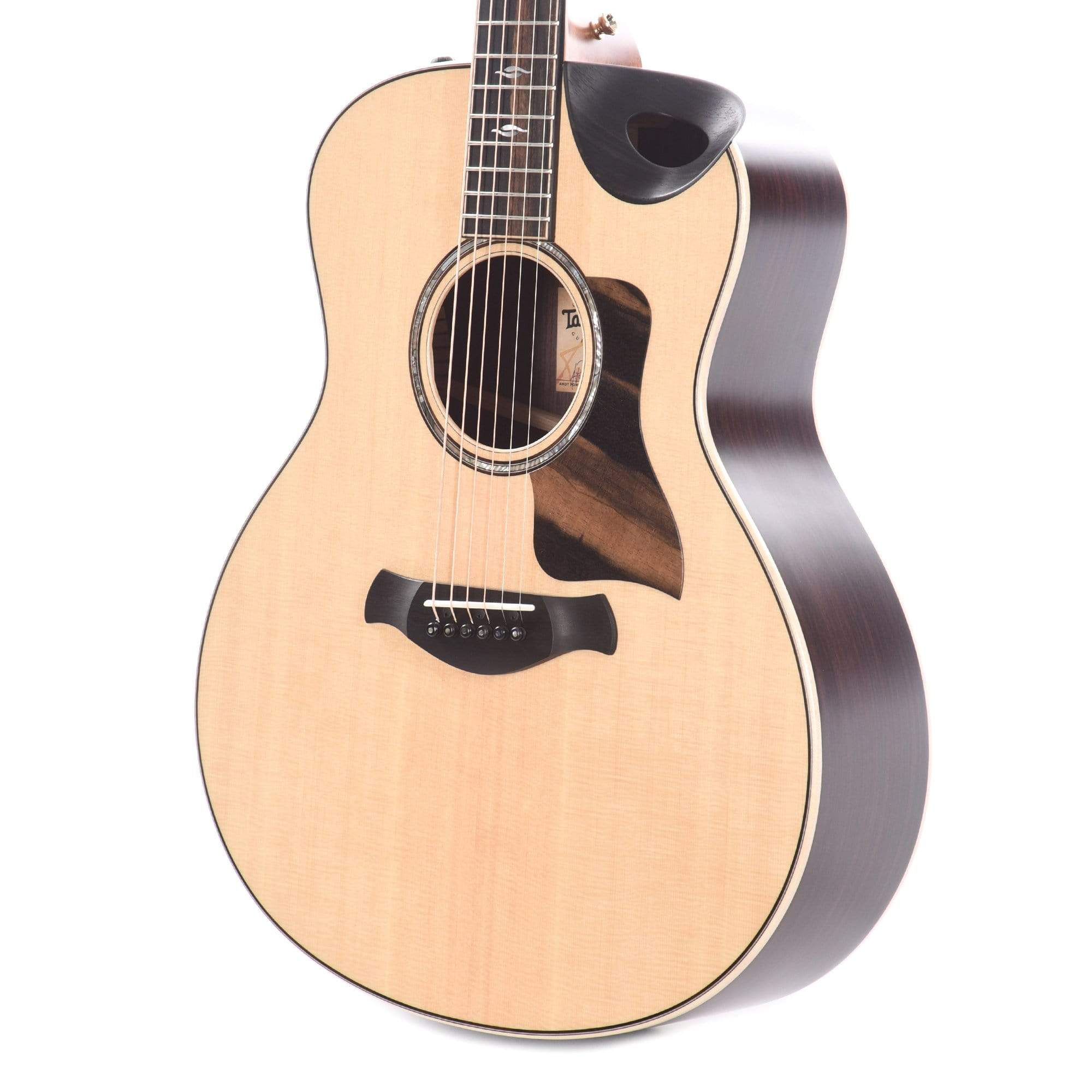 Taylor Builder's Edition 816ce Grand Symphony Lutz Spruce/Rosewood Natural ES2 w/Soundport Cutaway Acoustic Guitars / Jumbo