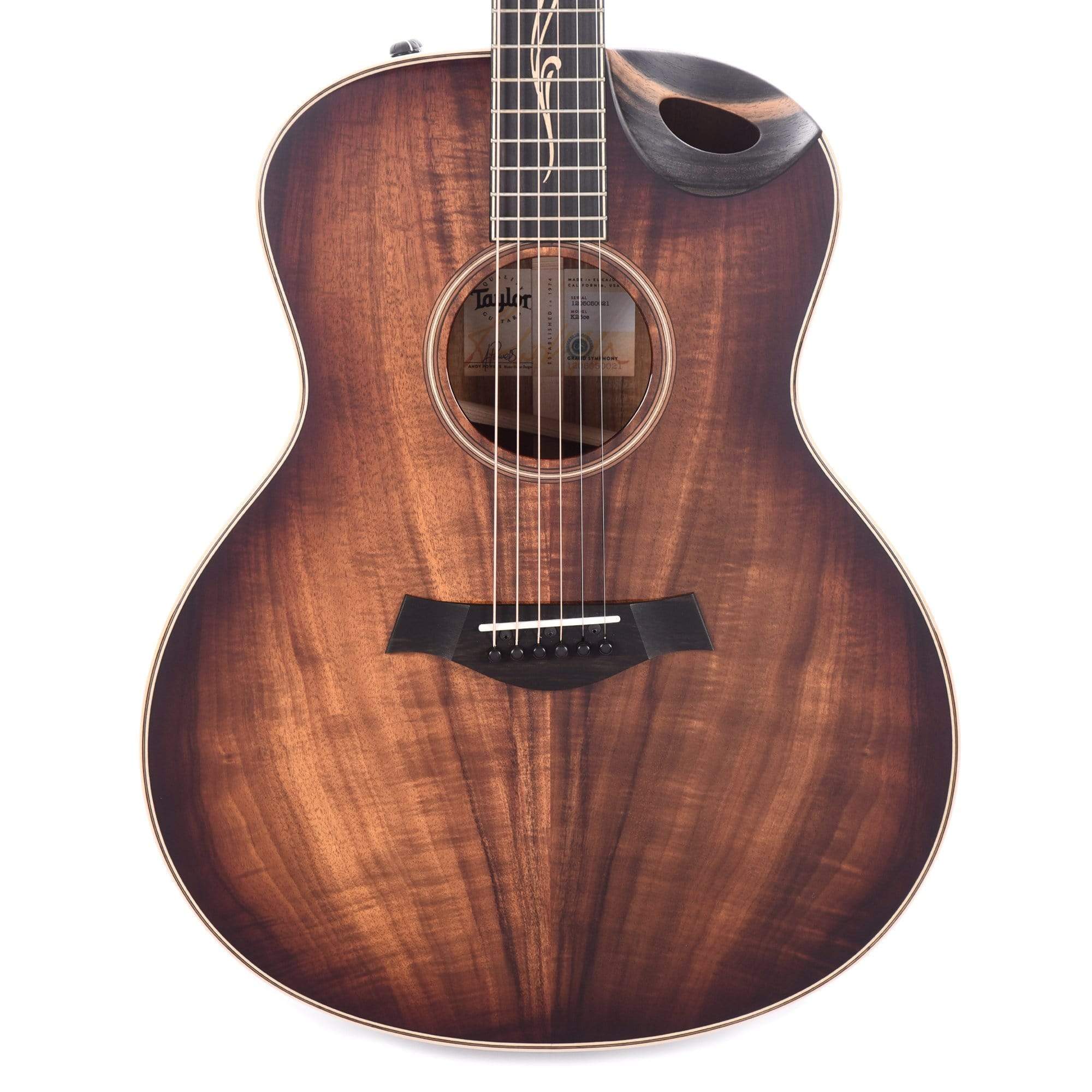 Taylor K26ce Grand Symphony Koa Shaded Edgeburst ES2 w/Soundport Cutaway Acoustic Guitars / Jumbo