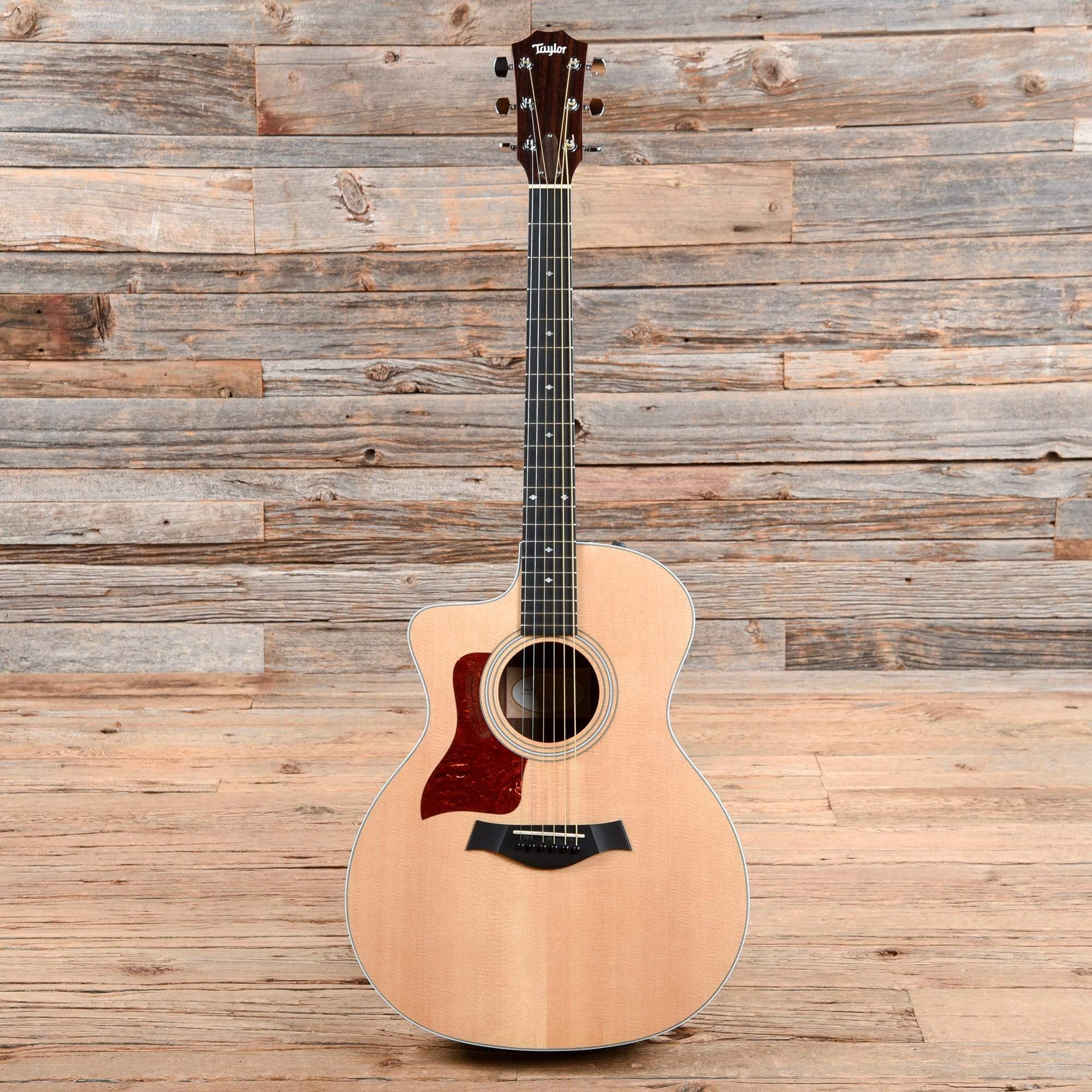 Taylor 214ce Deluxe Natural LEFTY Acoustic Guitars / Left-Handed,Acoustic Guitars / OM and Auditorium