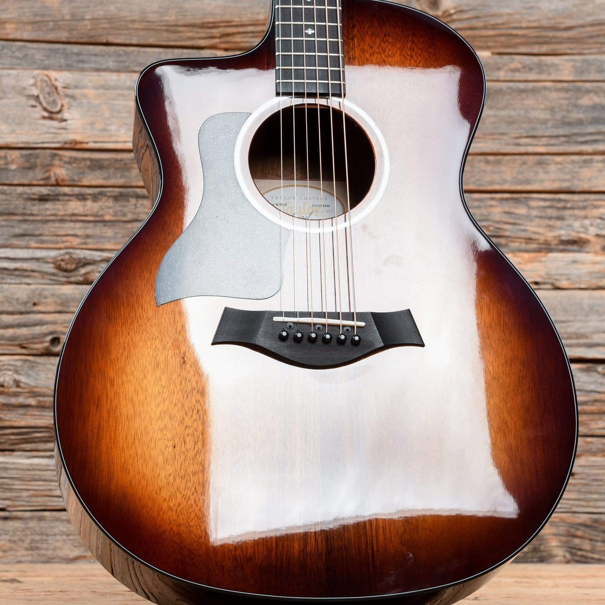 Taylor 224ce-K DLX Koa Grand Auditorium Shaded Edgeburst LEFTY Acoustic Guitars / Left-Handed