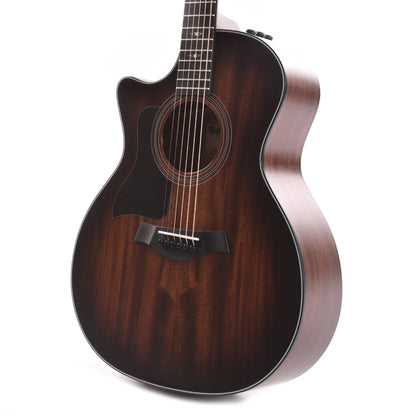 Taylor 324ce LEFTY Grand Auditorium Mahogany Shaded Edgeburst ES2 Acoustic Guitars / Left-Handed