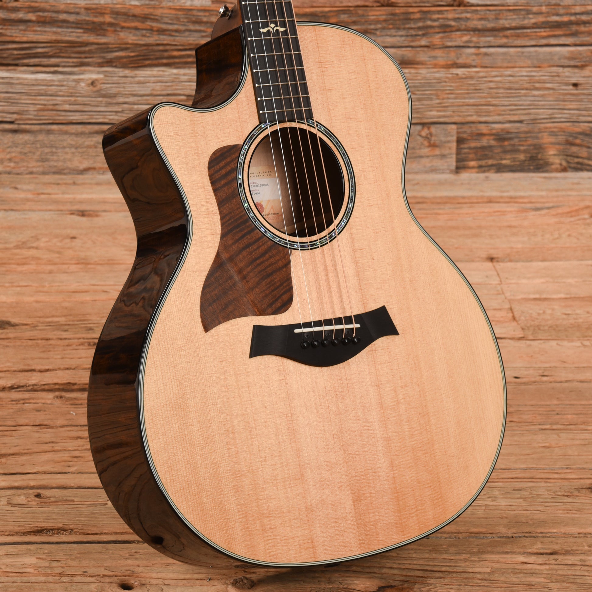 Taylor 614ce Natural 2022 LEFTY Acoustic Guitars / Left-Handed