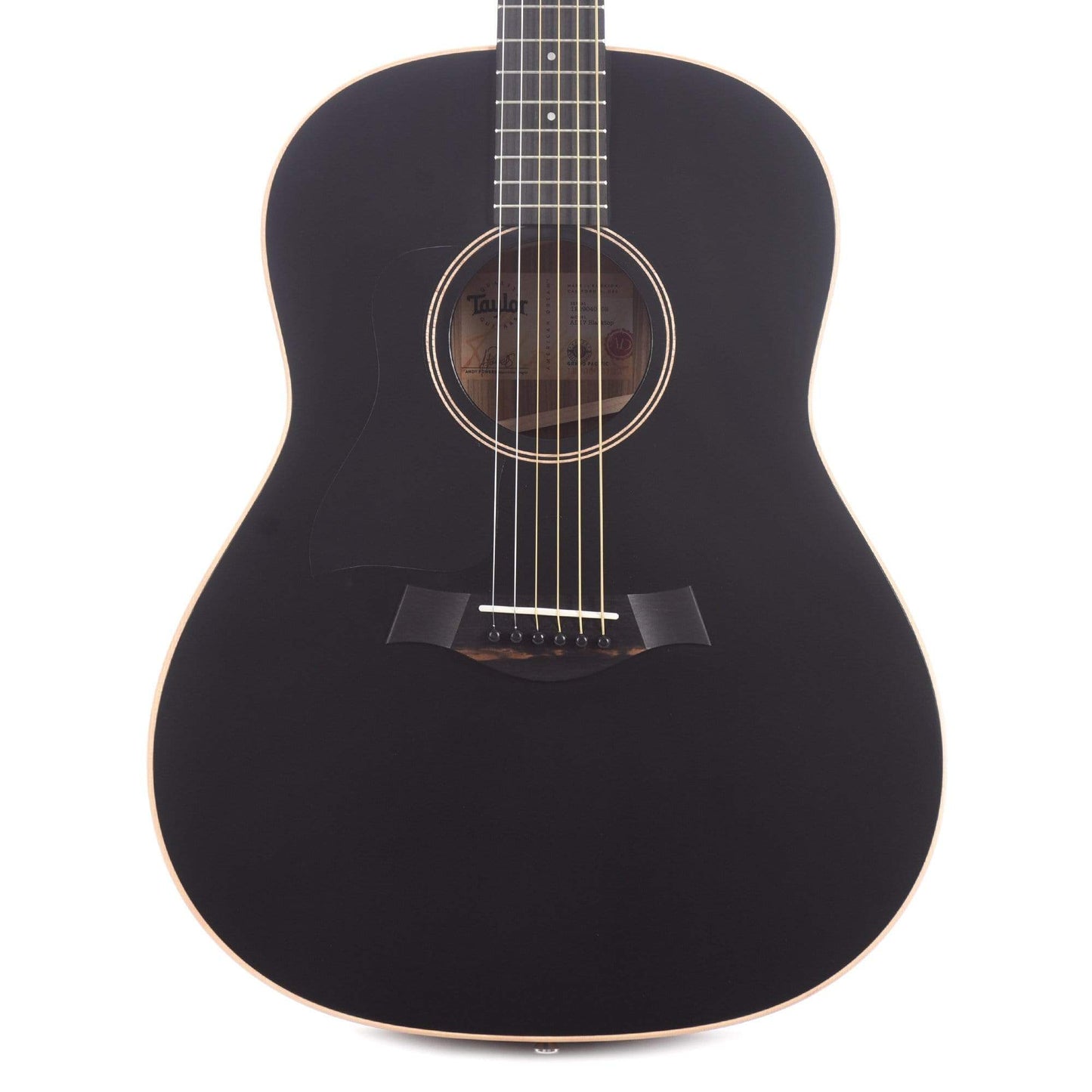 Taylor American Dream AD17 Spruce/Ovangkol Blacktop LEFTY w/AeroCase Acoustic Guitars / Left-Handed