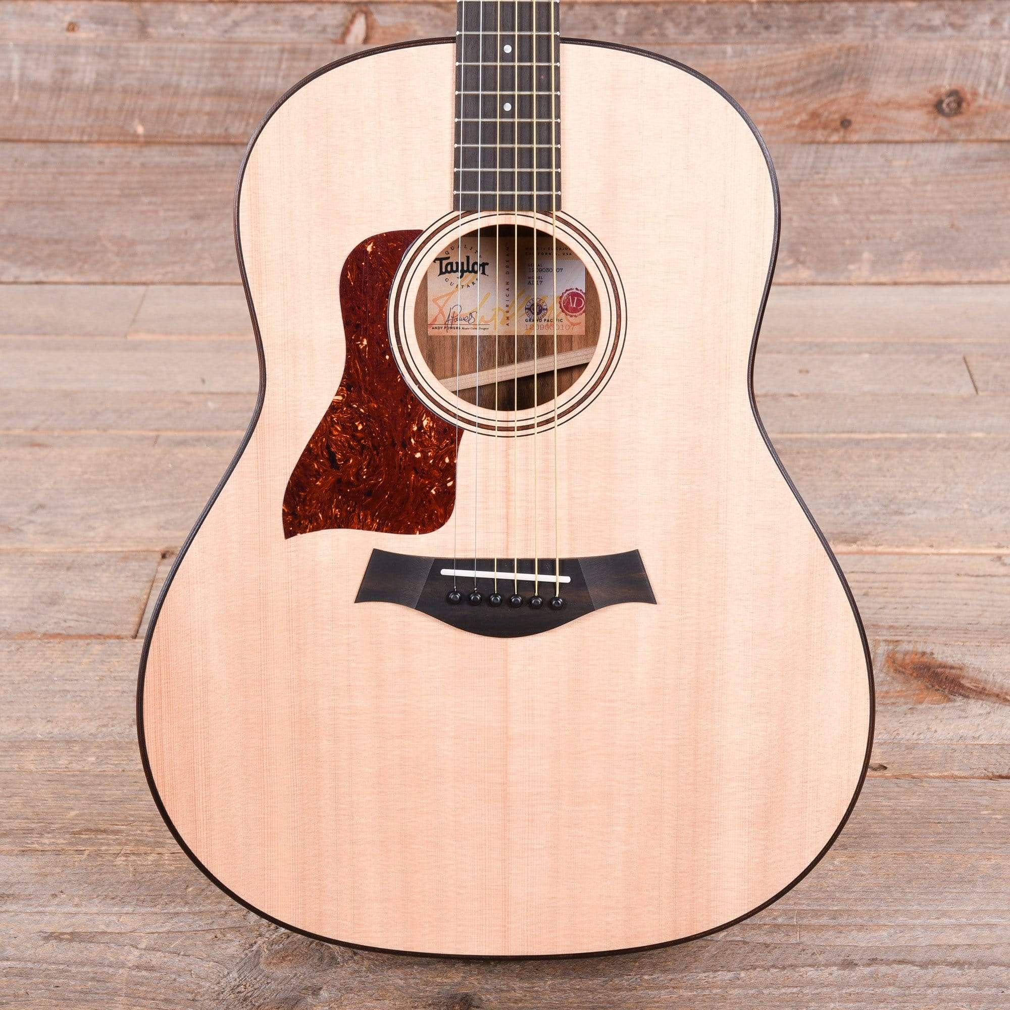 Taylor American Dream AD17 Spruce/Ovangkol Natural LEFTY Acoustic Guitars / Left-Handed