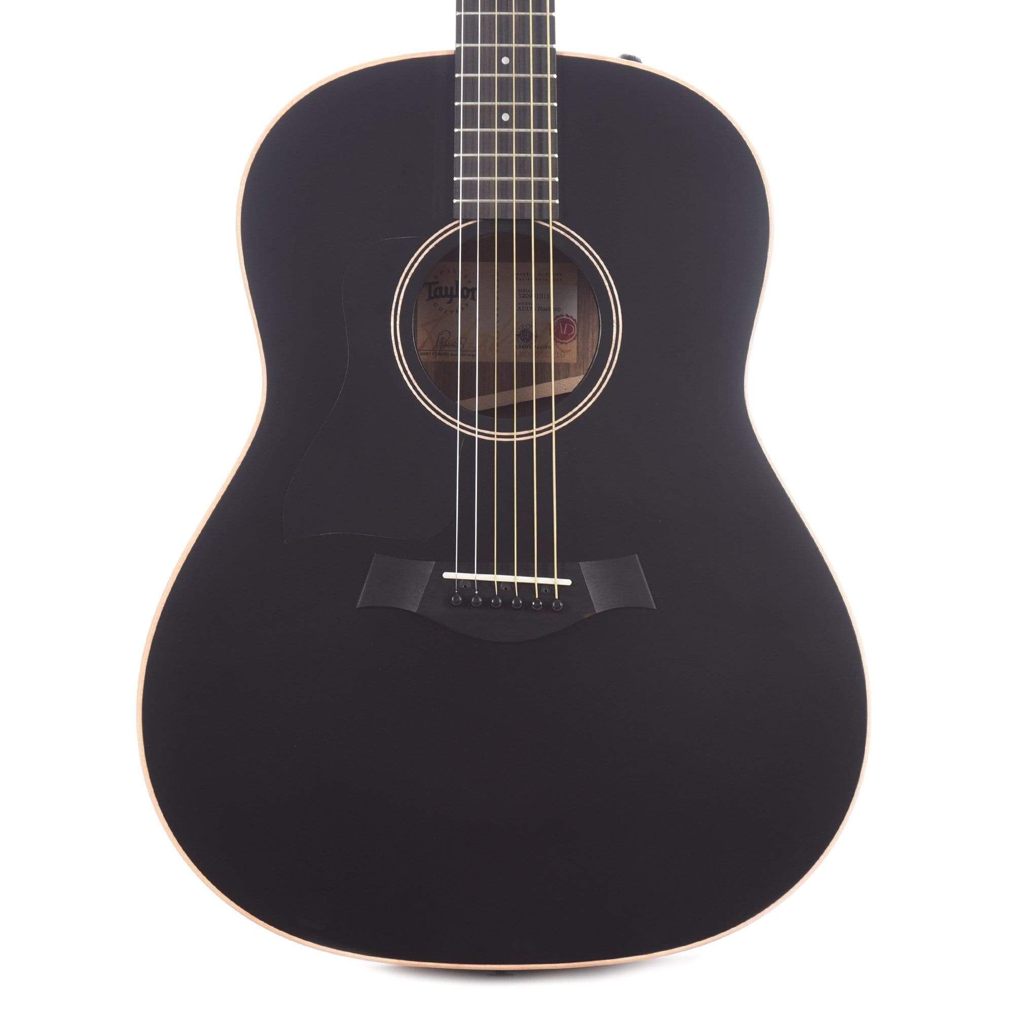 Taylor American Dream AD17e Spruce/Ovangkol Blacktop ES2 LEFTY w/AeroCase Acoustic Guitars / Left-Handed