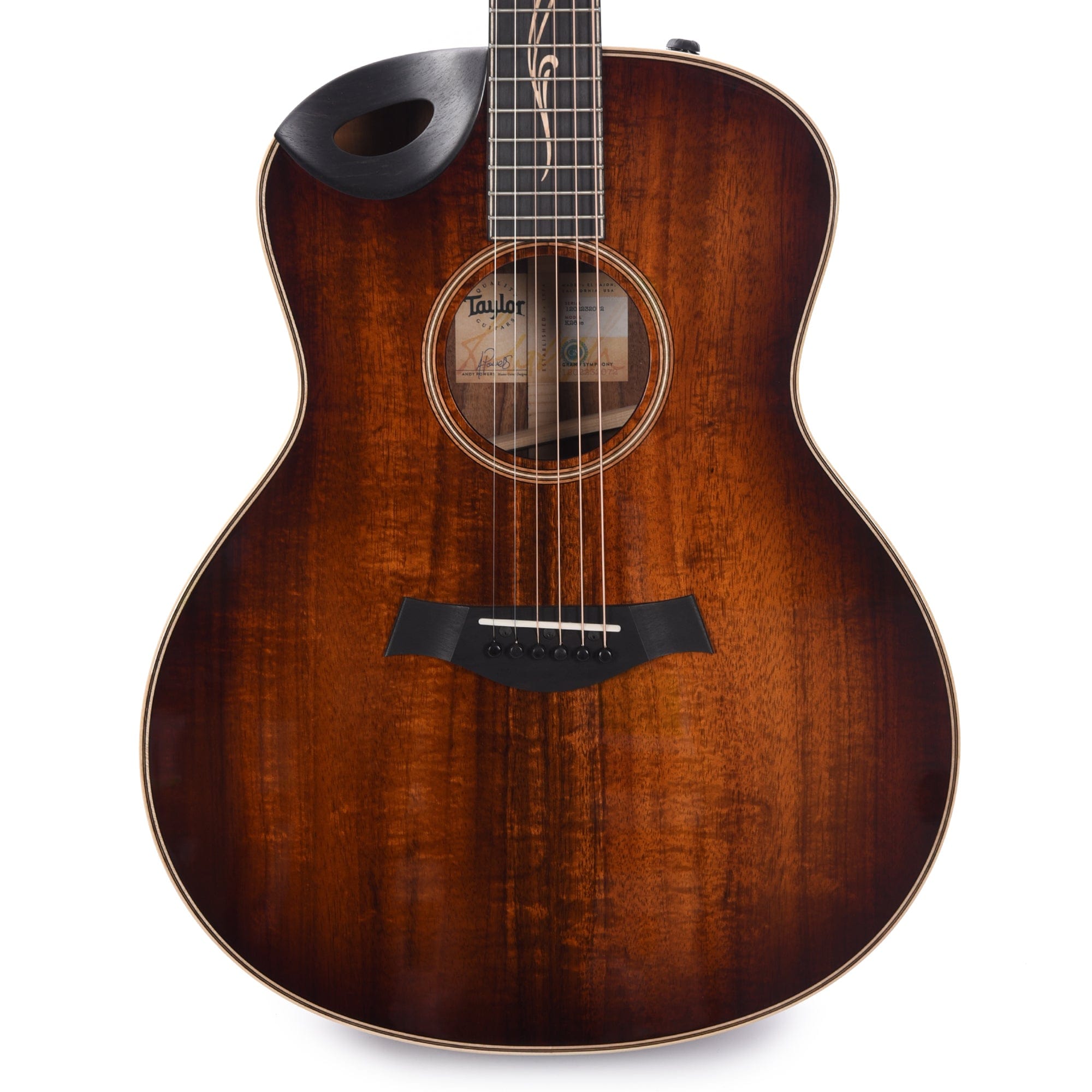 Taylor K26ce LEFTY Grand Symphony Koa Shaded Edgeburst ES2 Acoustic Guitars / Left-Handed