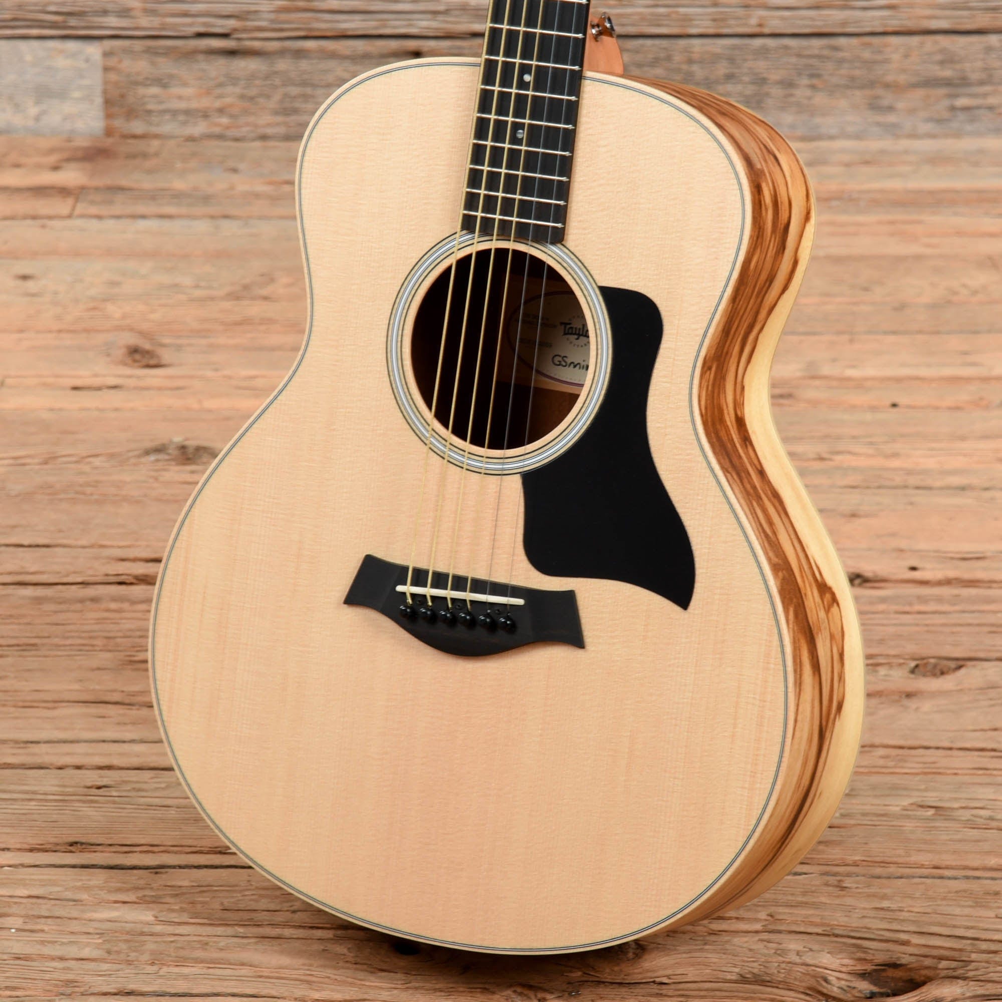 Taylor GS Mini-e African Ziricote Natural Acoustic Guitars / Mini/Travel