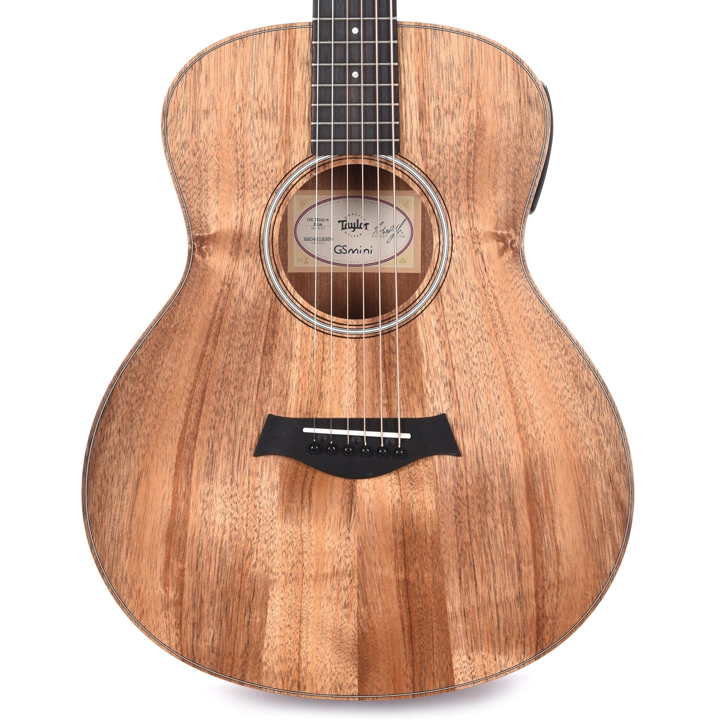 Taylor GS Mini-e Koa LEFTY Natural w/ES-B Acoustic Guitars / Mini/Travel