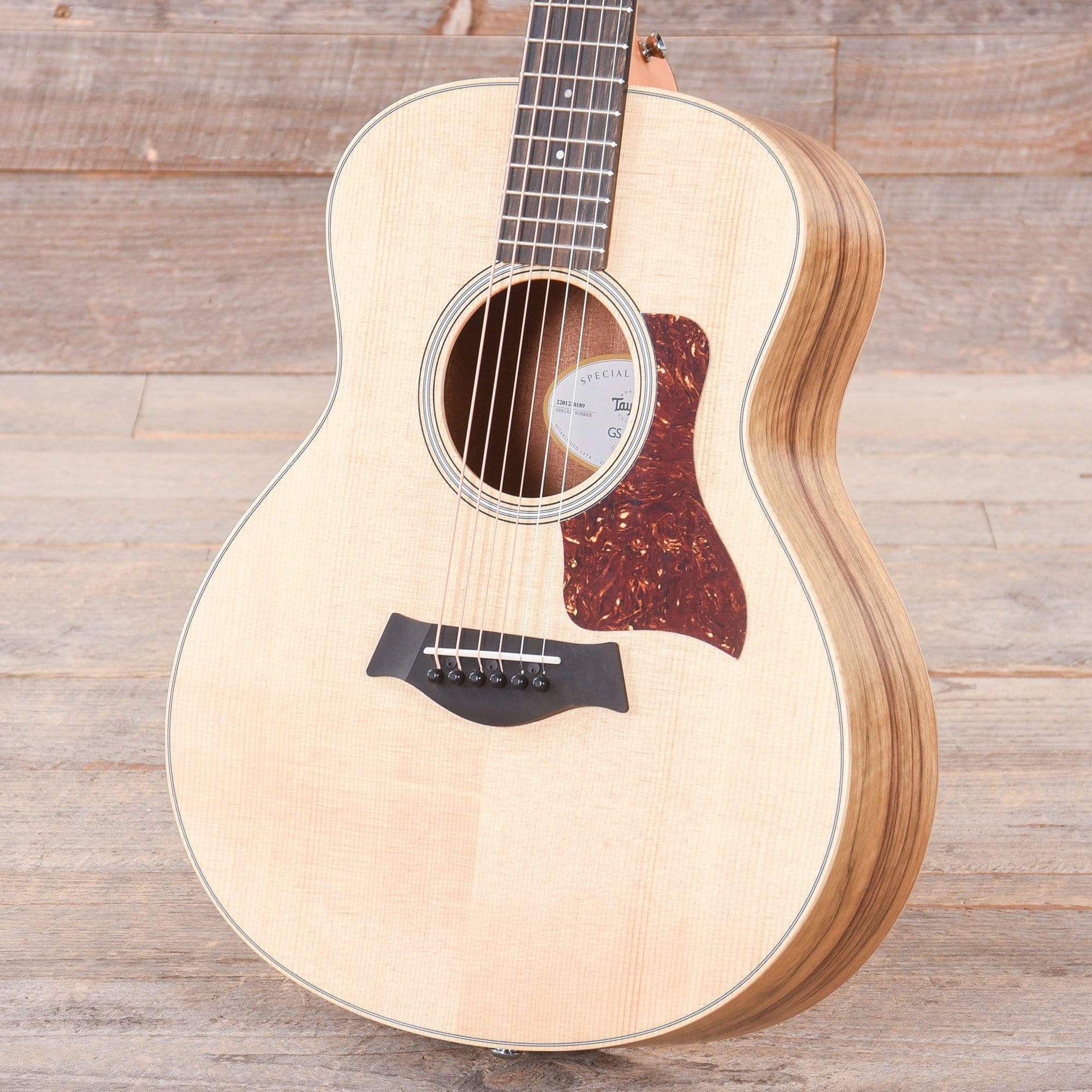 Taylor GS Mini-e Limited Black Limba ESB Acoustic Guitars / Mini/Travel