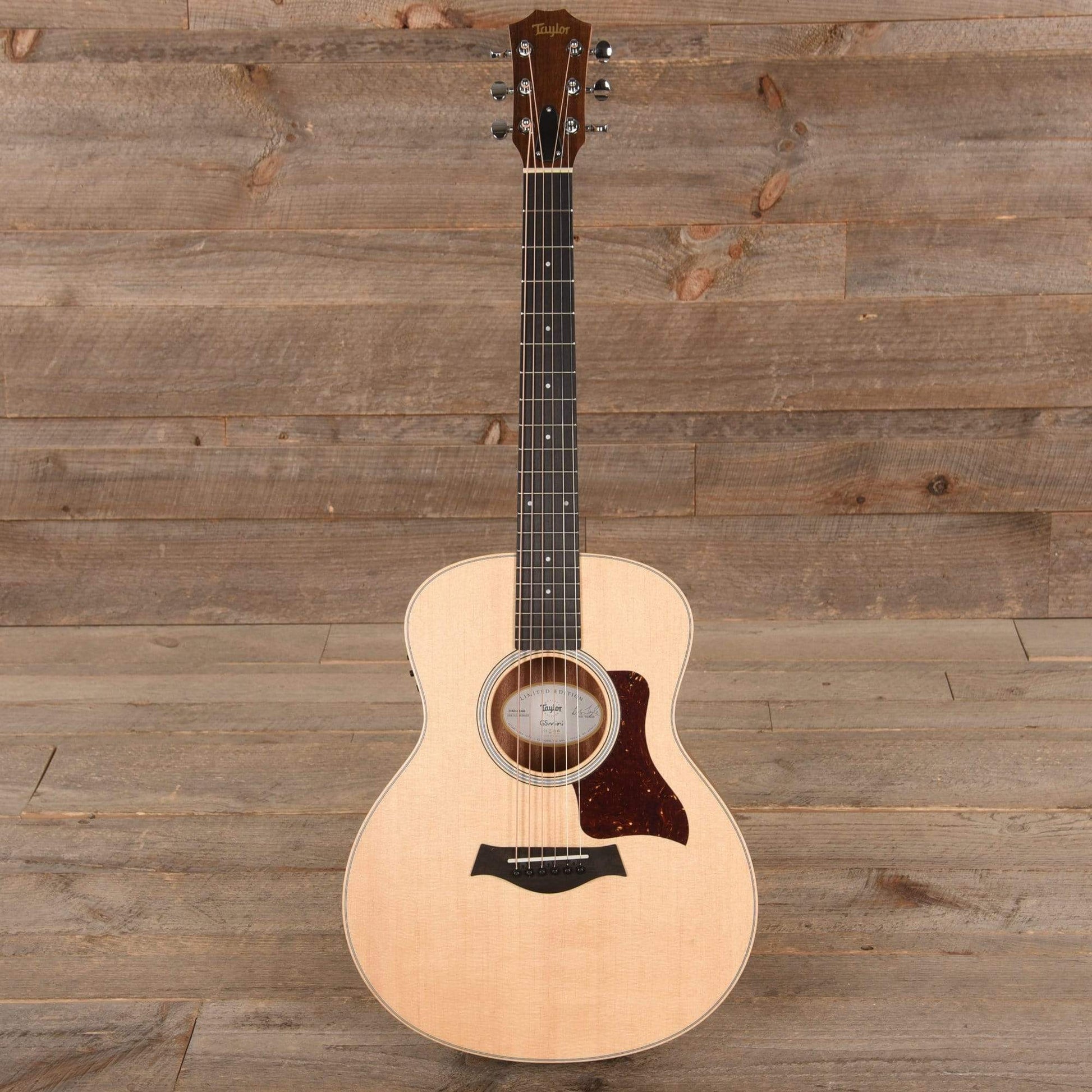 Taylor GS Mini-e LTD Grand Symphony Sitka/Ovangkol Natural ESB Acoustic Guitars / Mini/Travel