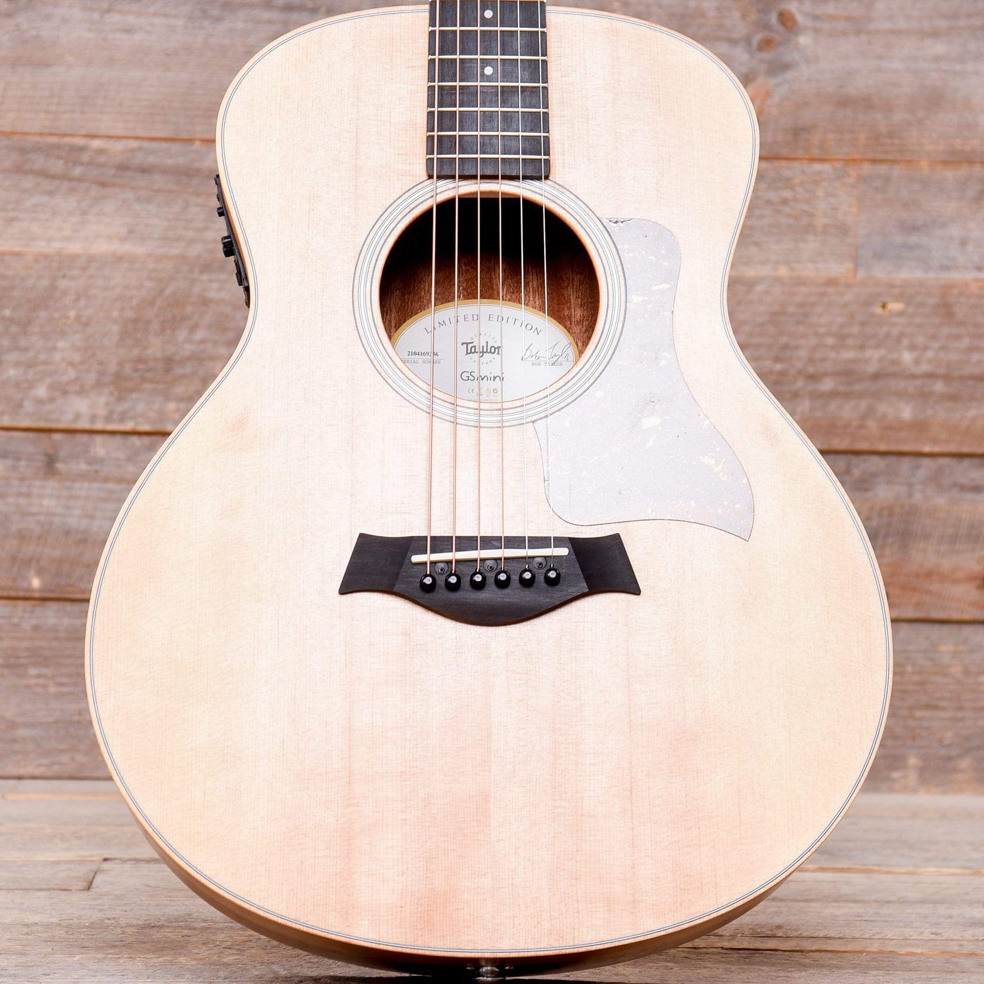 Taylor GS Mini-e LTD Sitka/Ovangkol Natural ESB Acoustic Guitars / Mini/Travel
