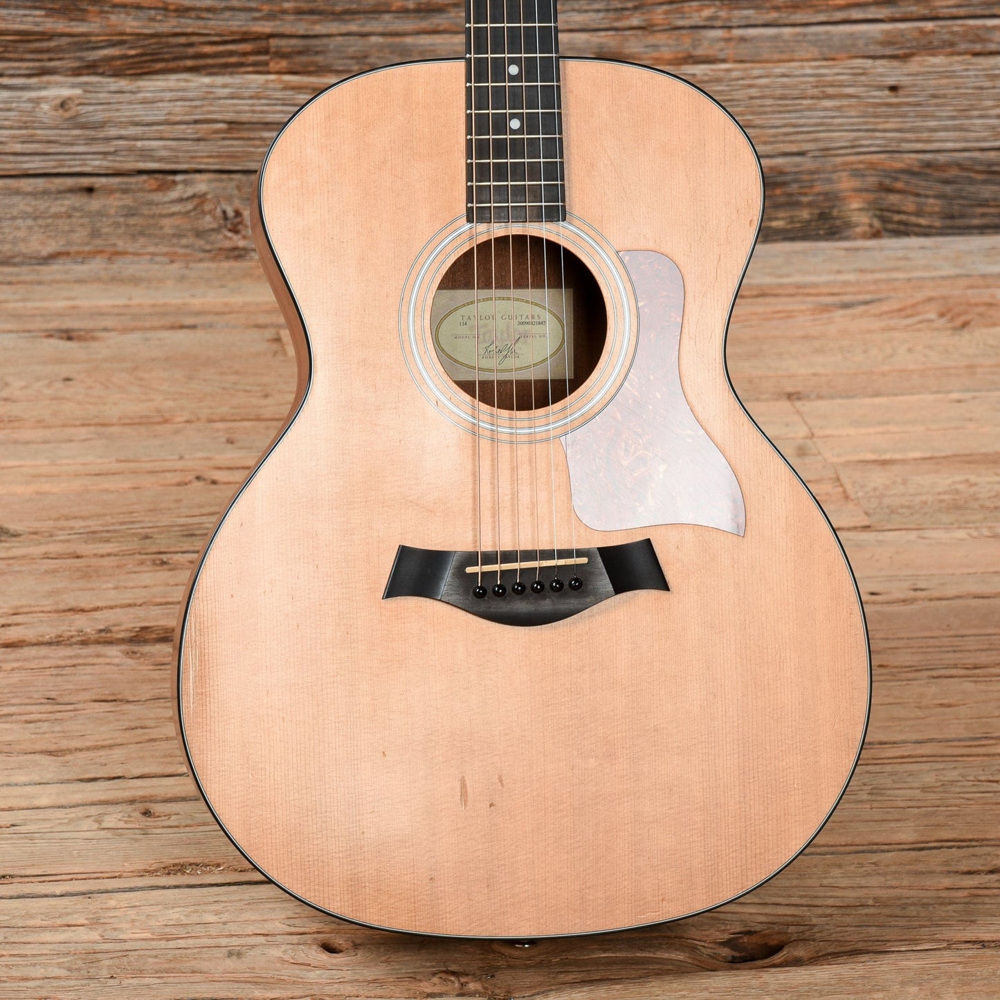 Taylor 114 Natural 2009 Acoustic Guitars / OM and Auditorium