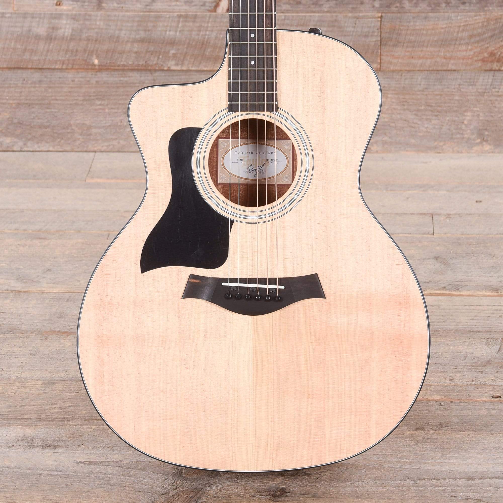 Taylor 114ce Grand Auditorium Sitka/Walnut ES2 LEFTY Acoustic Guitars / OM and Auditorium
