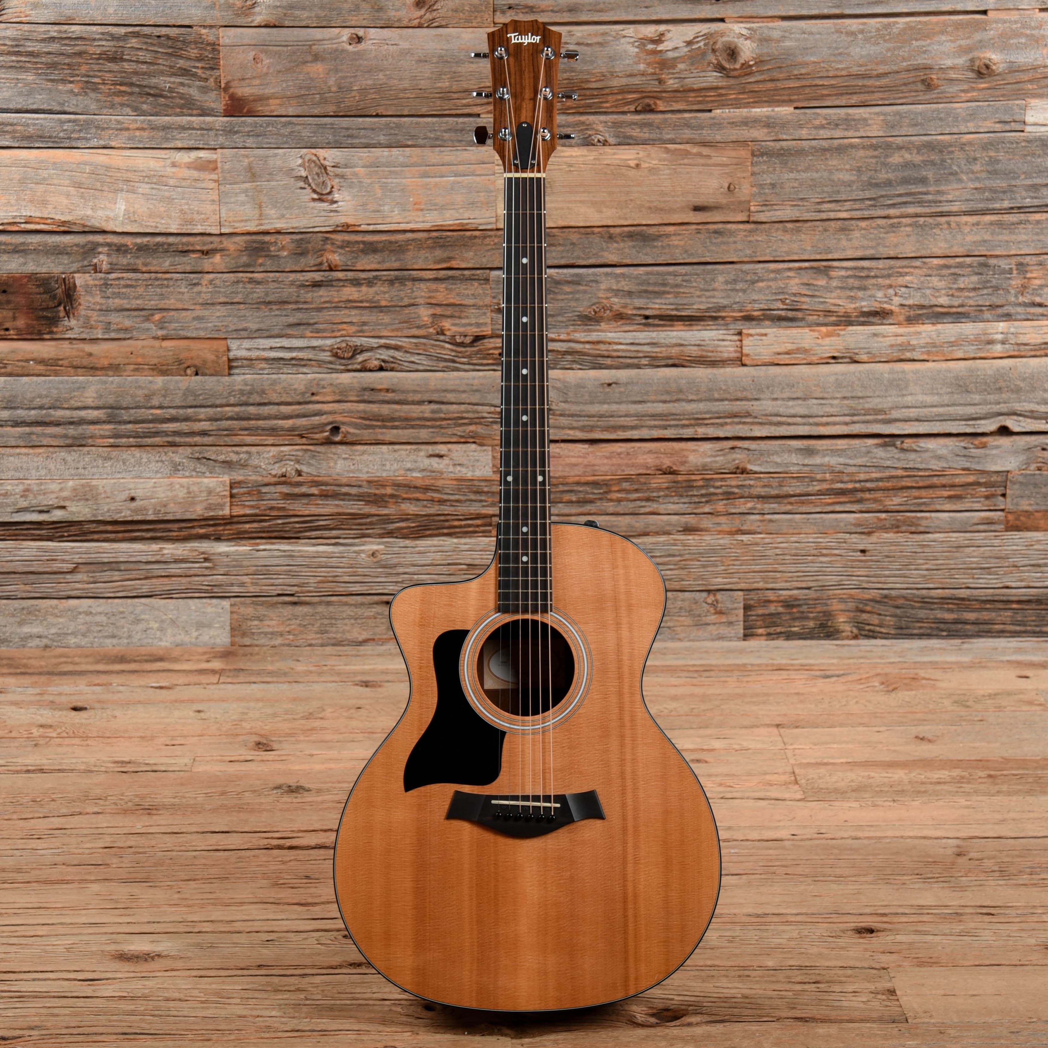 Taylor 114ce Natural 2015 LEFTY Acoustic Guitars / OM and Auditorium