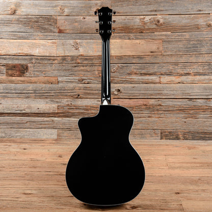 Taylor 214ce-BLK Black 2013 Acoustic Guitars / OM and Auditorium