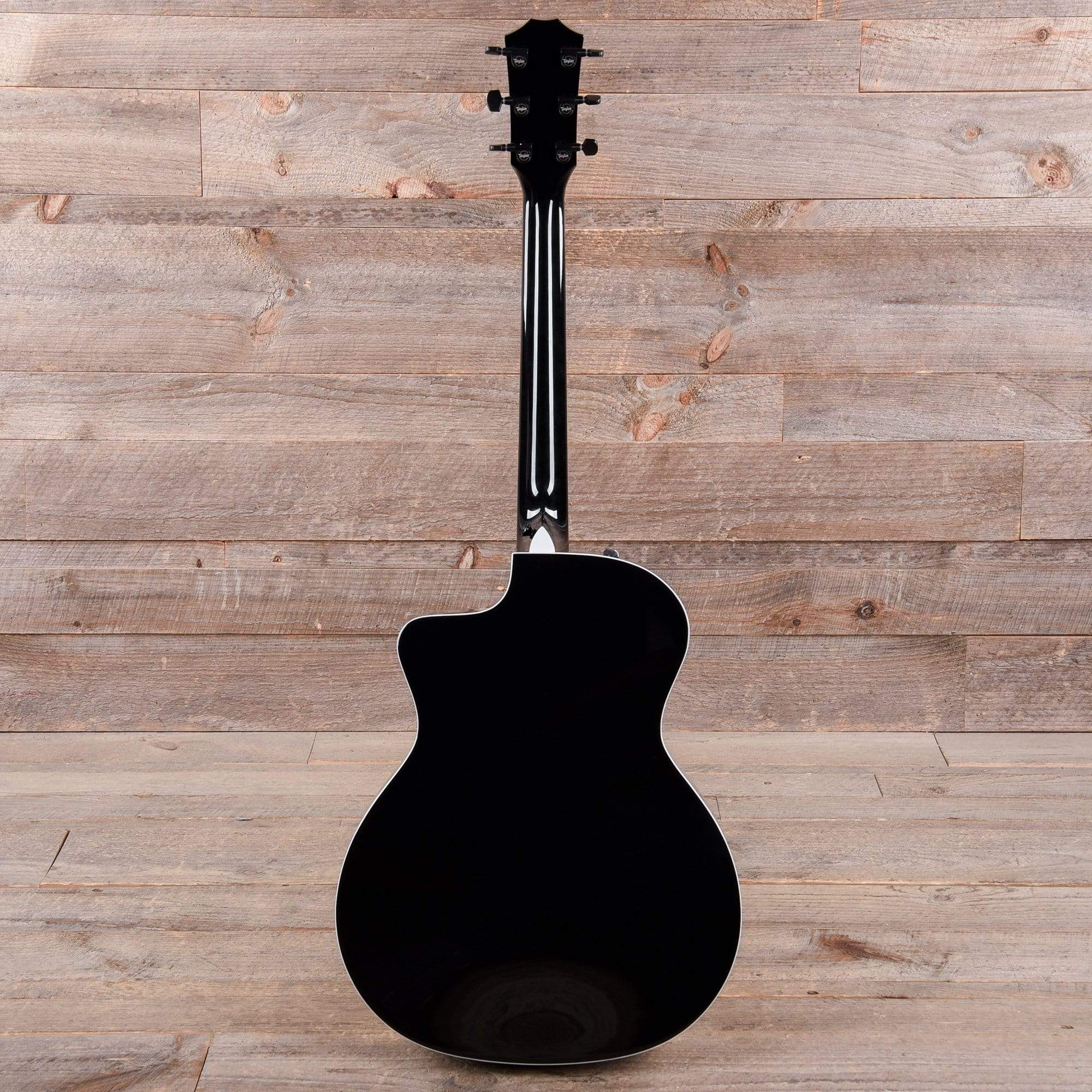 Taylor 214ce-BLK Deluxe Grand Auditorium Sitka/Maple Black ES2 Acoustic Guitars / OM and Auditorium