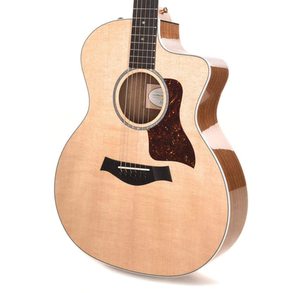 Taylor 214ce Deluxe Grand Auditorium Sitka/Ovangkol Natural ES-2 Acoustic Guitars / OM and Auditorium