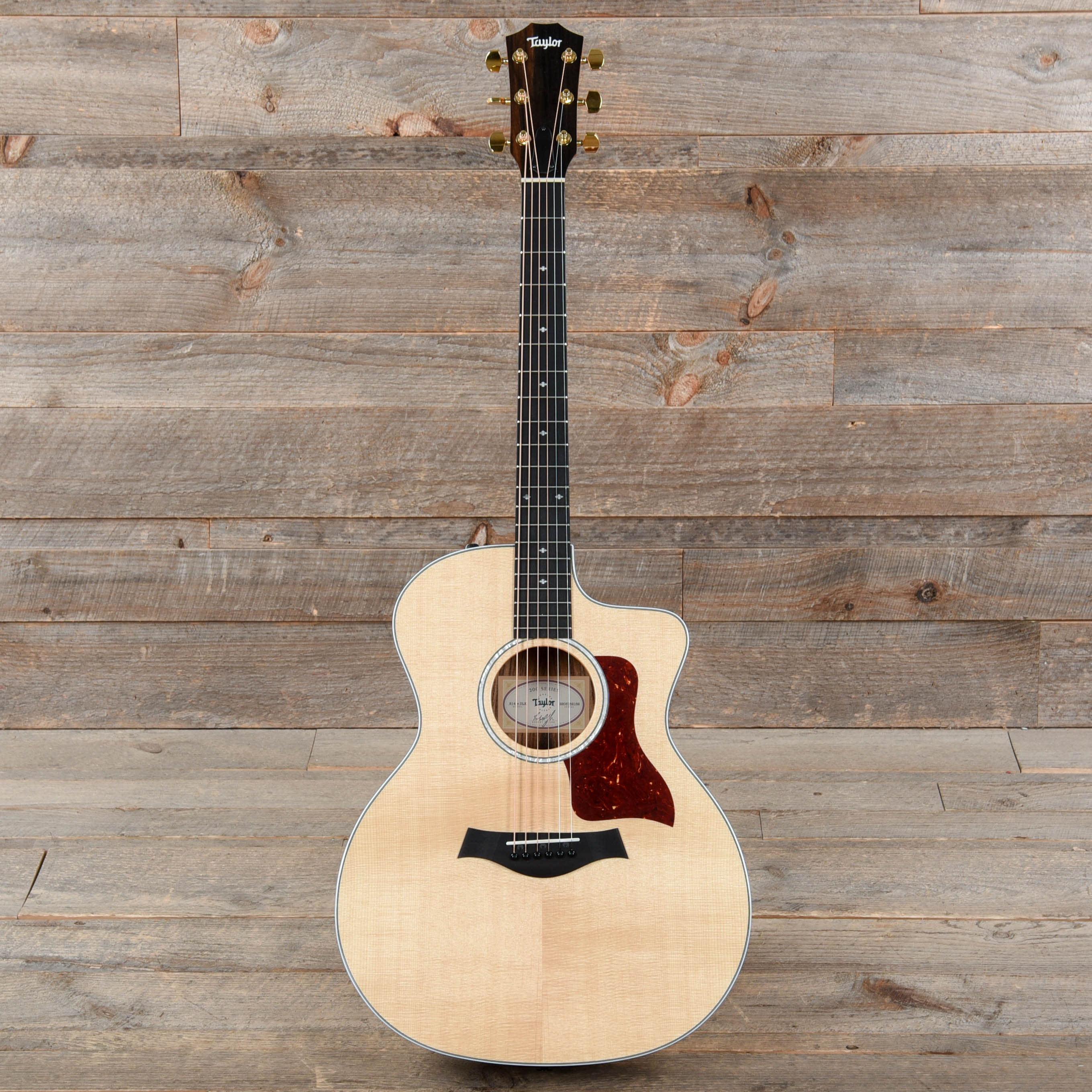 Taylor 214ce DLX Grand Auditorium Sitka/Rosewood Acoustic Guitars / OM and Auditorium