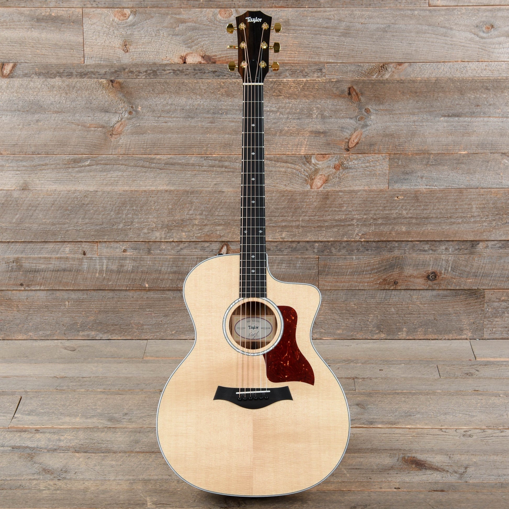 Taylor 214ce DLX Grand Auditorium Sitka/Rosewood Acoustic Guitars / OM and Auditorium