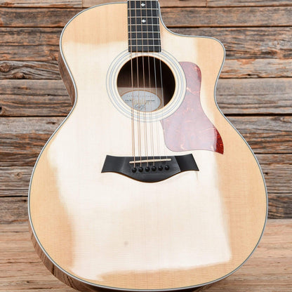 Taylor 214ce DLX Natural 2015 Acoustic Guitars / OM and Auditorium