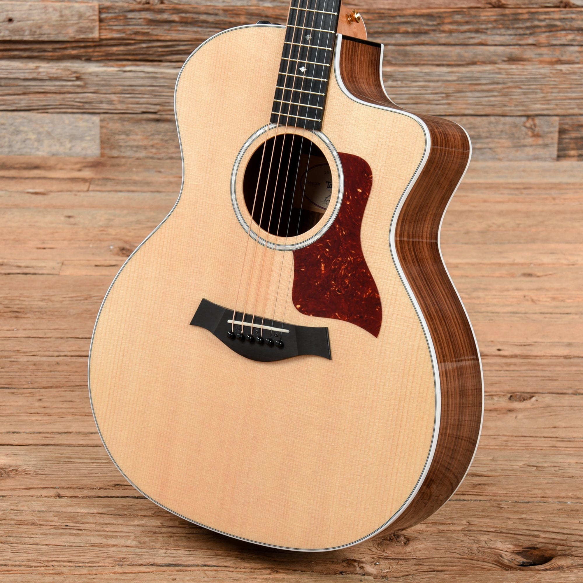 Taylor 214ce DLX Natural 2022 Acoustic Guitars / OM and Auditorium