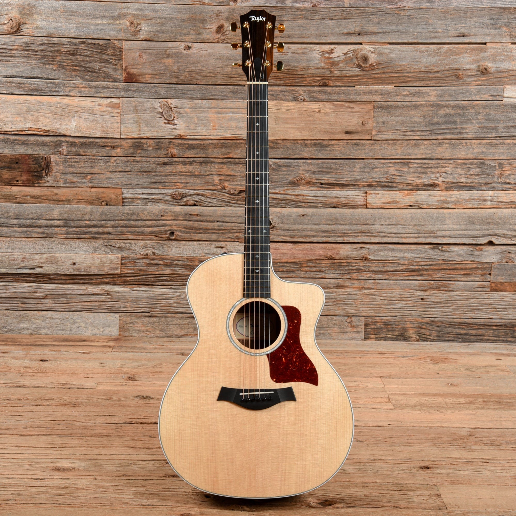 Taylor 214ce DLX Natural 2022 Acoustic Guitars / OM and Auditorium