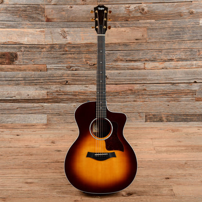 Taylor 214ce DLX Sunburst Acoustic Guitars / OM and Auditorium