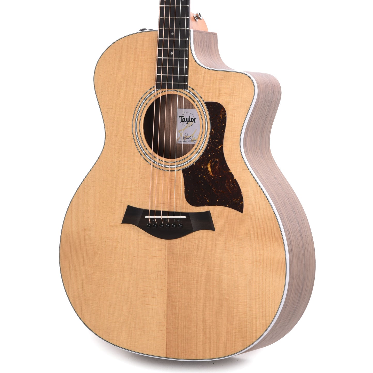Taylor 214ce Grand Auditorium Spruce/Walnut Natural ES2 Acoustic Guitars / OM and Auditorium