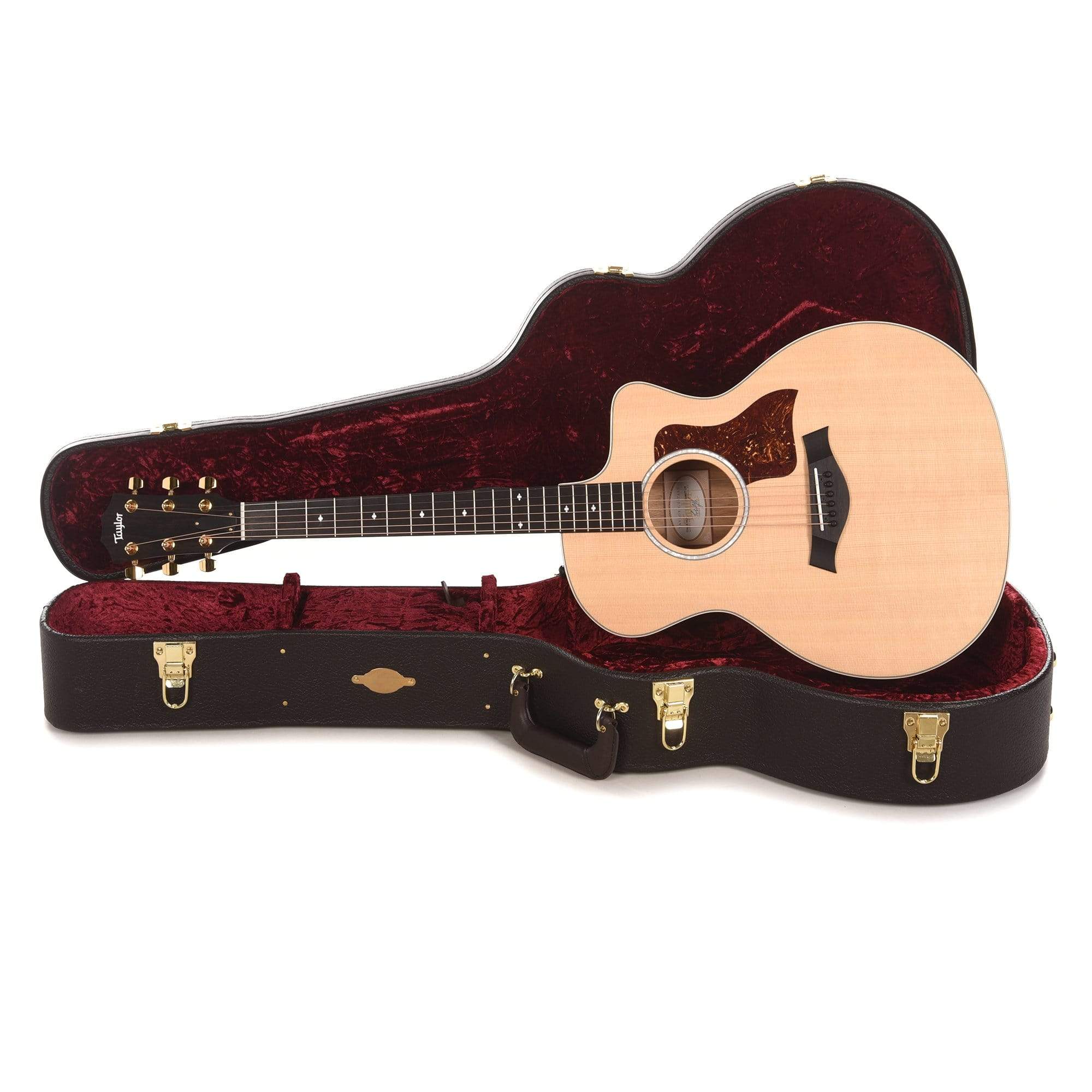 Taylor 214ce-K Deluxe Sitka/Koa Natural Acoustic Guitars / OM and Auditorium