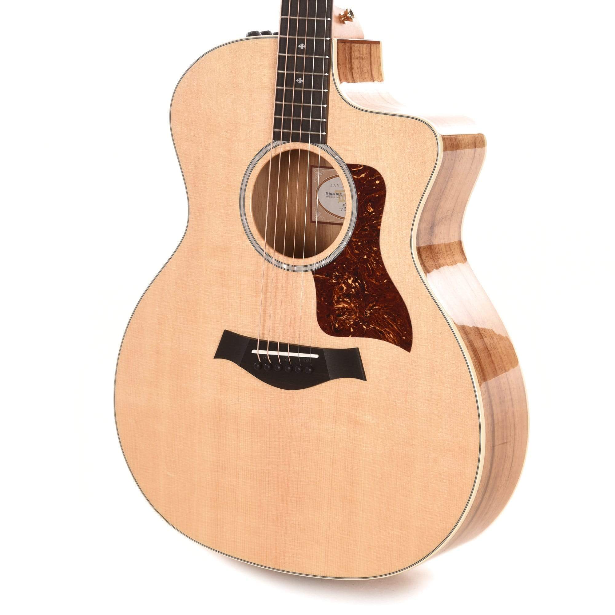Taylor 214ce-K Deluxe Sitka/Koa Natural Acoustic Guitars / OM and Auditorium
