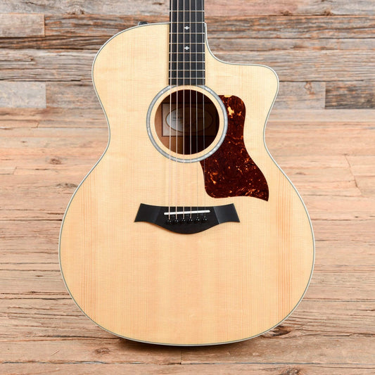 Taylor 214ce-K Deluxe Sitka/Koa Natural Acoustic Guitars / OM and Auditorium