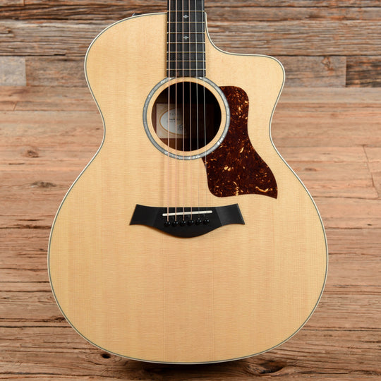 Taylor 214ce-K DLX Natural Acoustic Guitars / OM and Auditorium