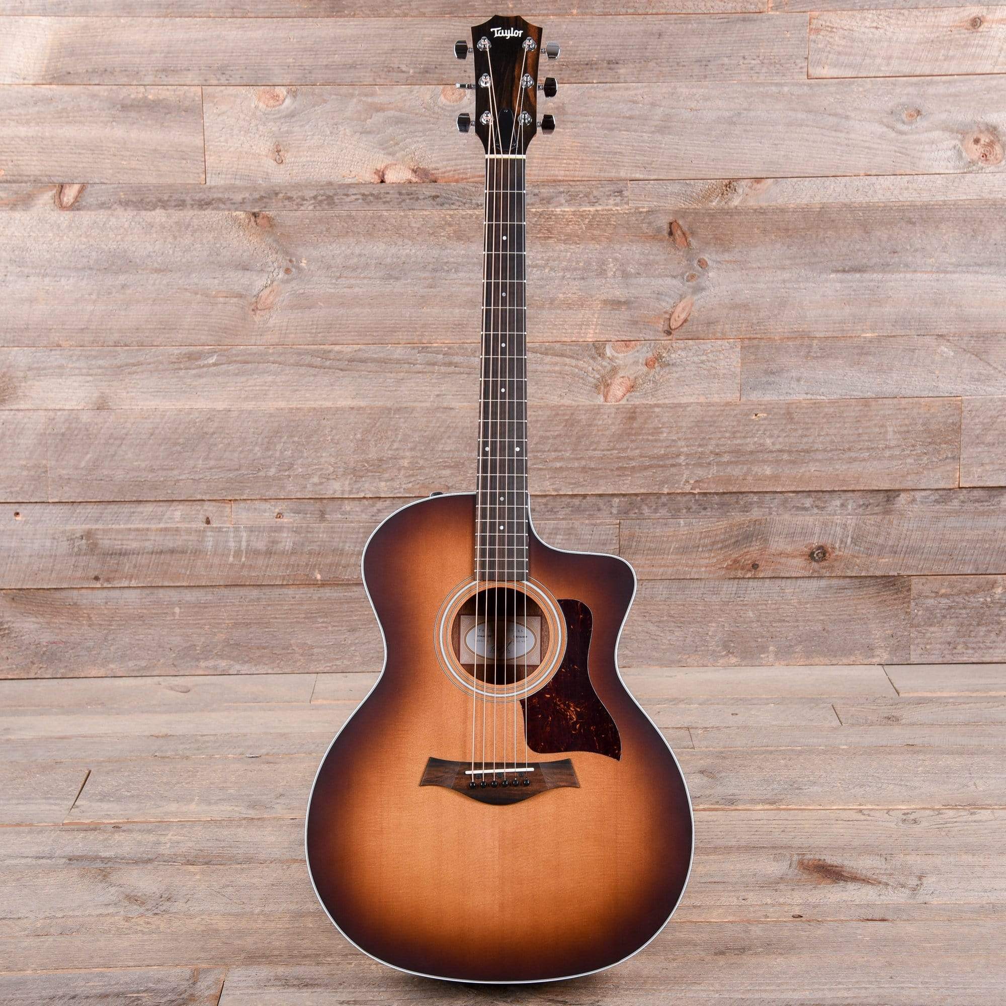 Taylor 214ce-K Grand Auditorium Koa Natural Shaded Edge Burst ES2 Acoustic Guitars / OM and Auditorium