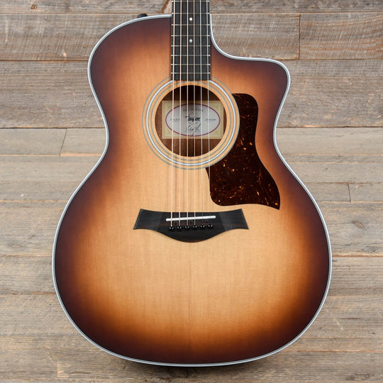 Taylor 214ce-K Grand Auditorium Koa Natural Shaded Edge Burst ES2 Acoustic Guitars / OM and Auditorium