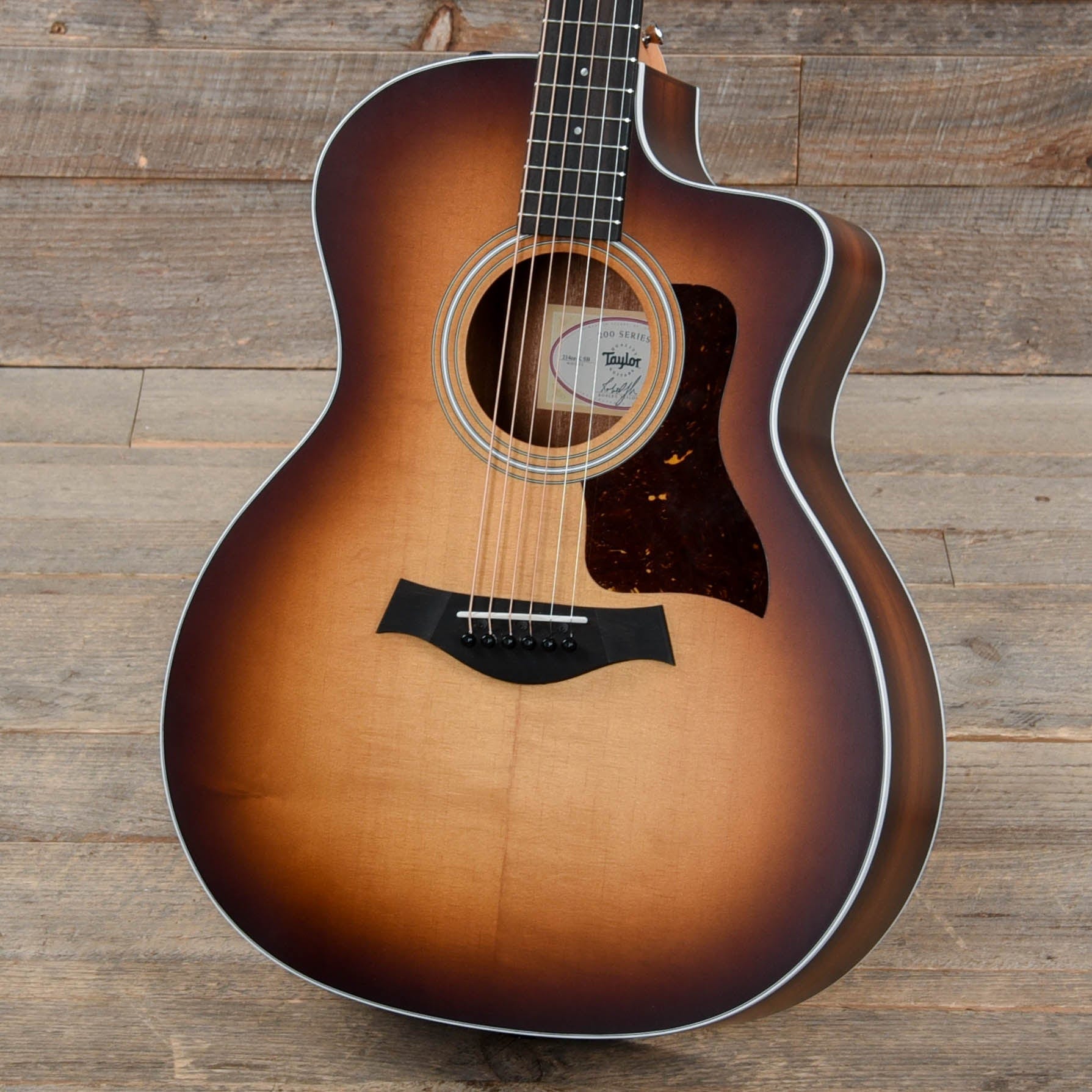 Taylor 214ce-K Grand Auditorium Koa Natural Shaded Edge Burst ES2 Acoustic Guitars / OM and Auditorium