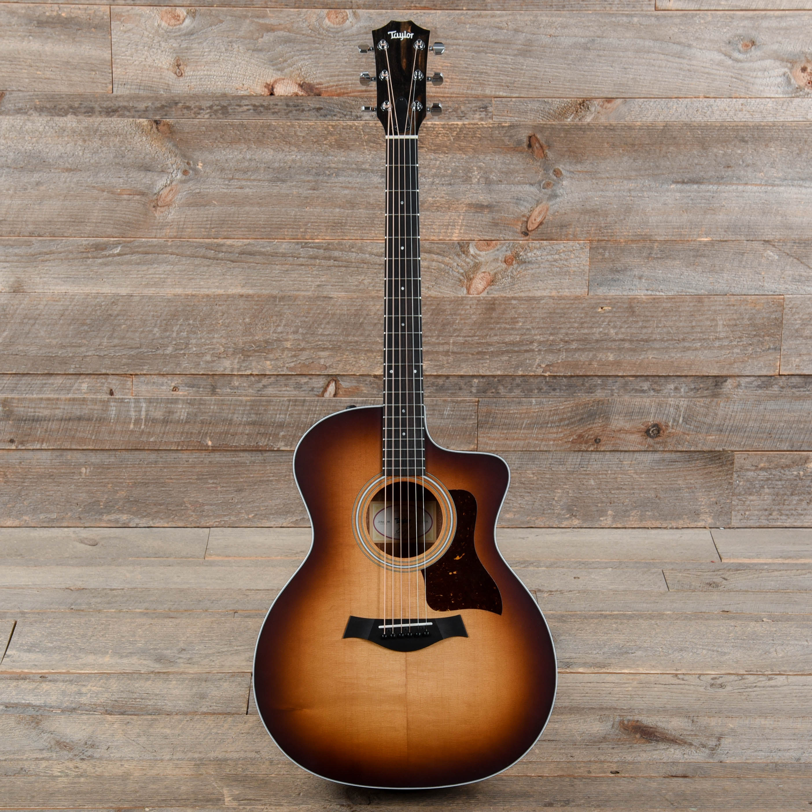 Taylor 214ce-K Grand Auditorium Koa Natural Shaded Edge Burst ES2 Acoustic Guitars / OM and Auditorium
