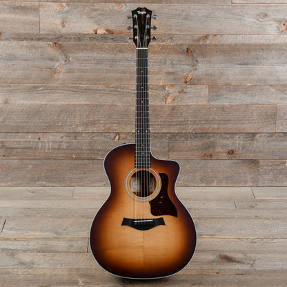 Taylor 214ce-K Grand Auditorium Koa Natural Shaded Edge Burst ES2 Acoustic Guitars / OM and Auditorium