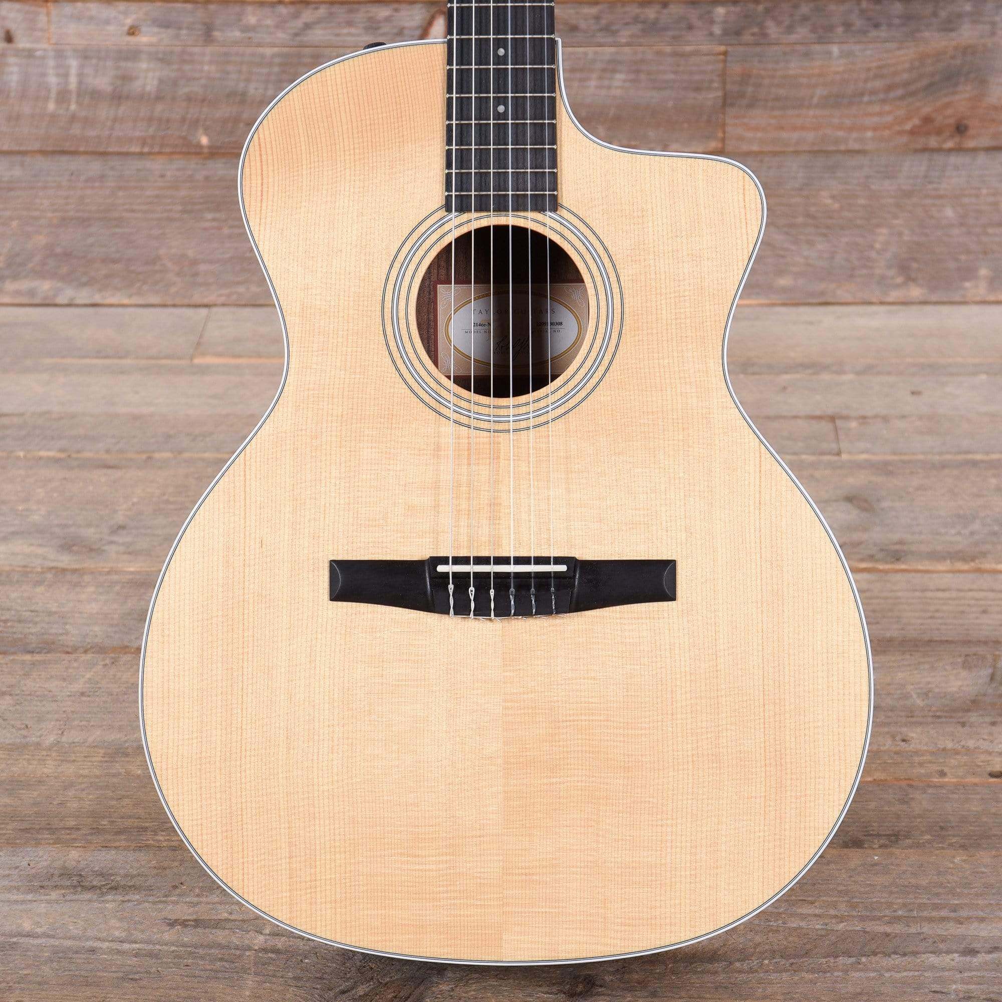 Taylor 214ce-N Grand Auditorium Sitka/Rosewood Natural ES-N Acoustic Guitars / OM and Auditorium