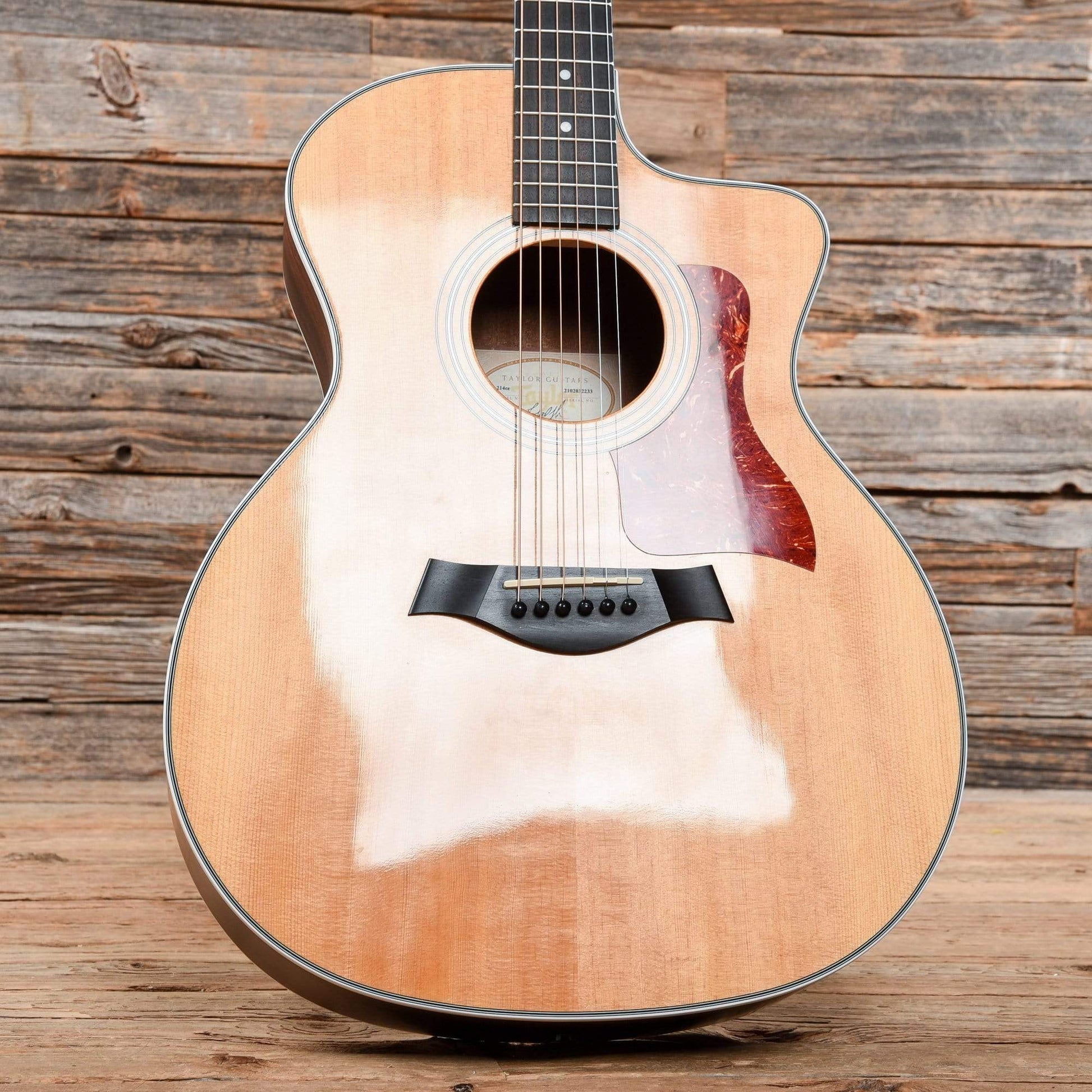 Taylor 214ce Natural 2012 Acoustic Guitars / OM and Auditorium